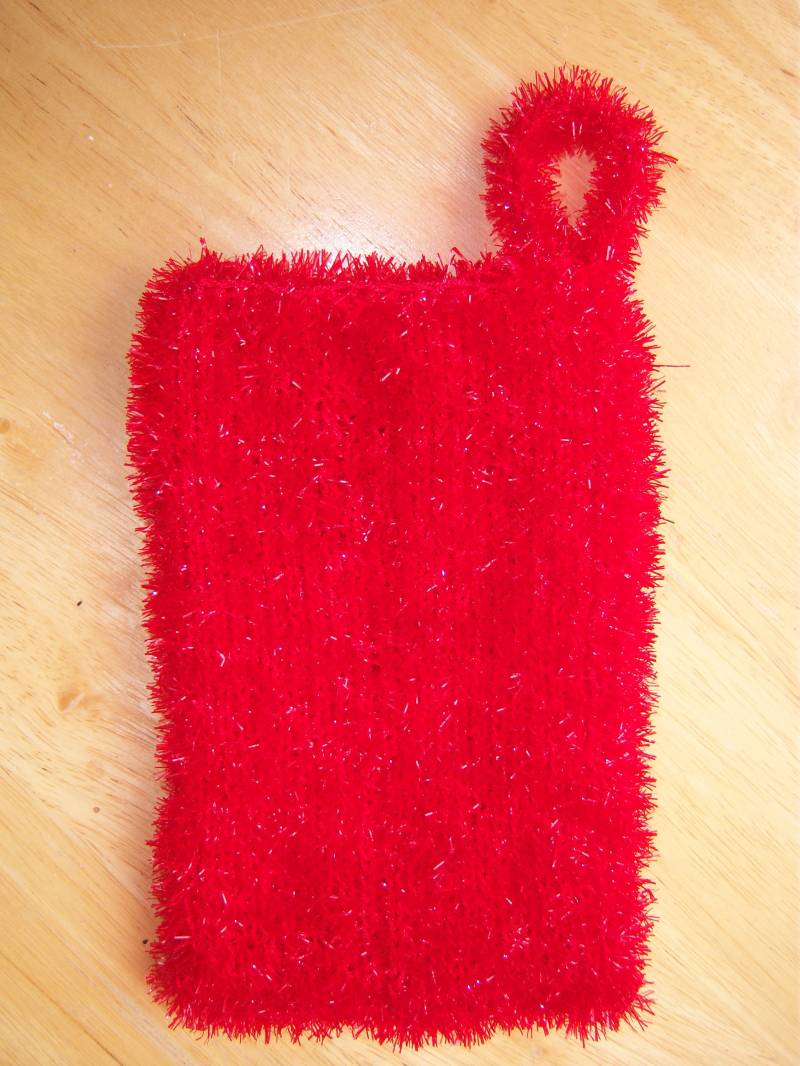 Badehandschuh Aus Schrubbelwolle - Waschhandschuh von Etsy - Petrasgestricktes