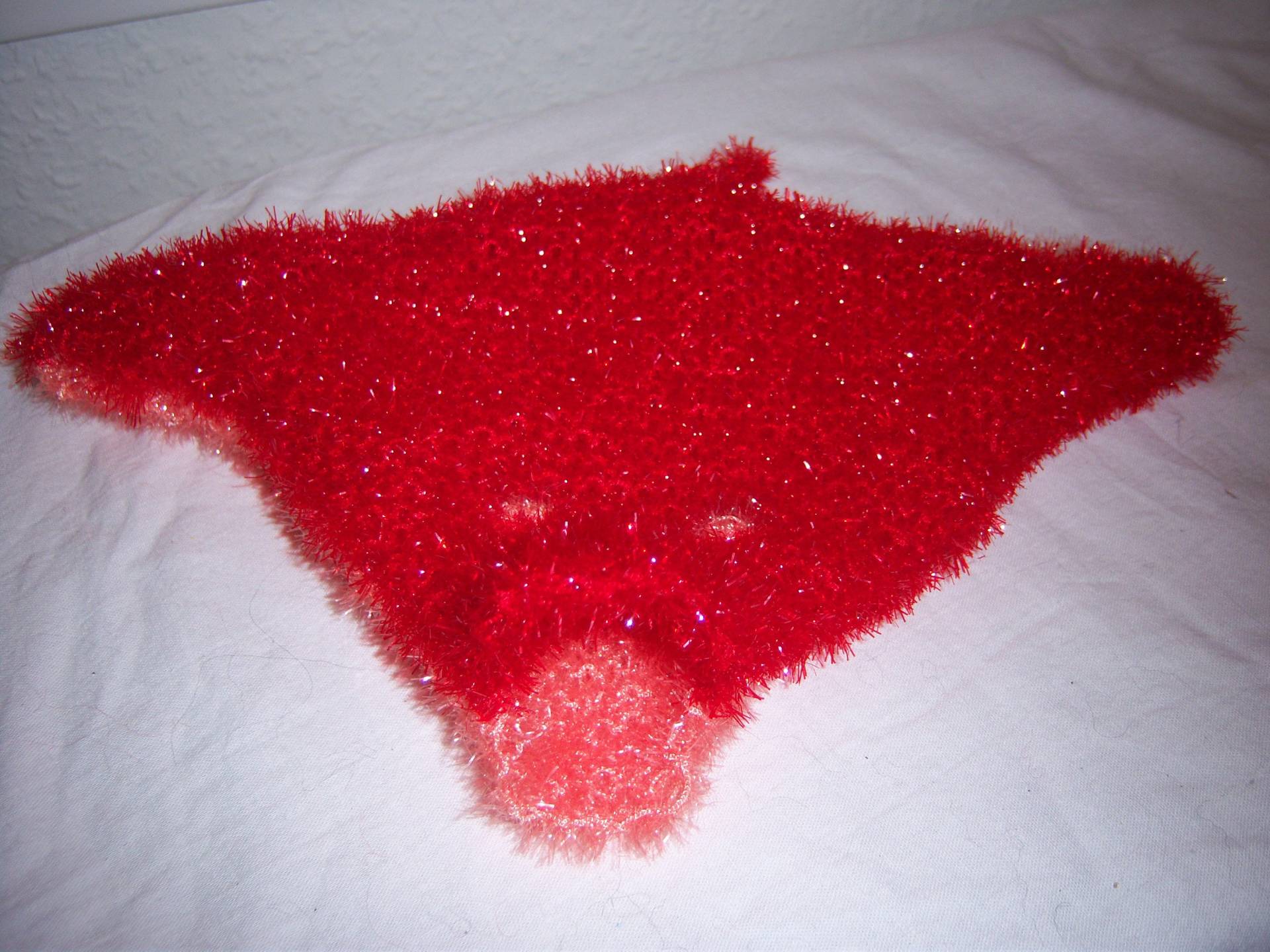 Badeschwamm "Rochen" von Etsy - Petrasgestricktes