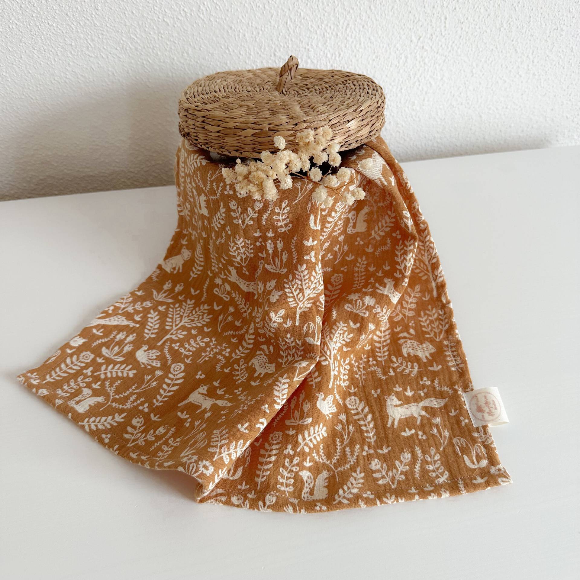 Spucktuch Aus Musselin | Mulltuch Einlagig Handmade Babygeschenk Waldtiere Tiere Wald Geschenk Zur Geburt Spucktuch Aus Musselin | Mulltuch Einlagig Handmade Babygeschenk Waldtiere Tiere Wald Geschenk Zur Geburt von Etsy - Pfingstrosenatelier