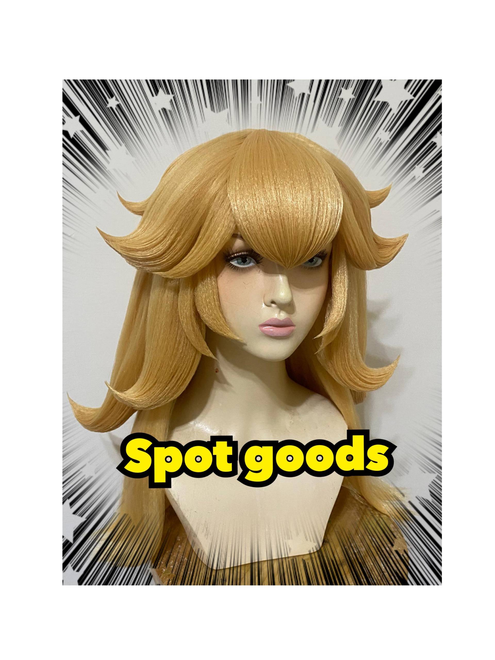 Peach｜ Rosalina｜Maßgeschneidert｜Perücke｜Cosplay｜Aufträge｜Prinzessin von Etsy - PharaohWIG