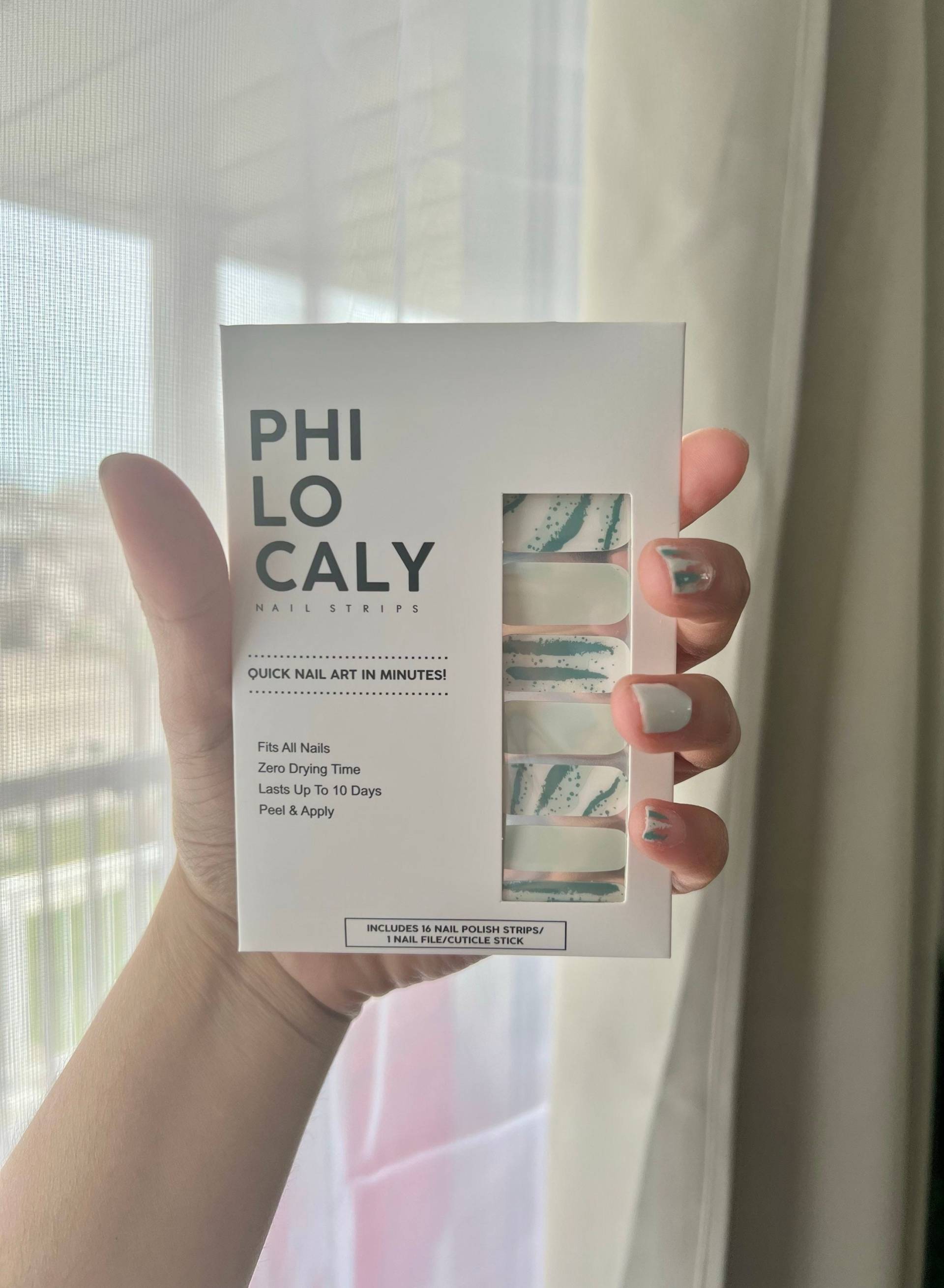Grüne Abstrakte Glitzer Nagel Streifen Diy Maniküre Set von Etsy - PhilocalyNailStrips