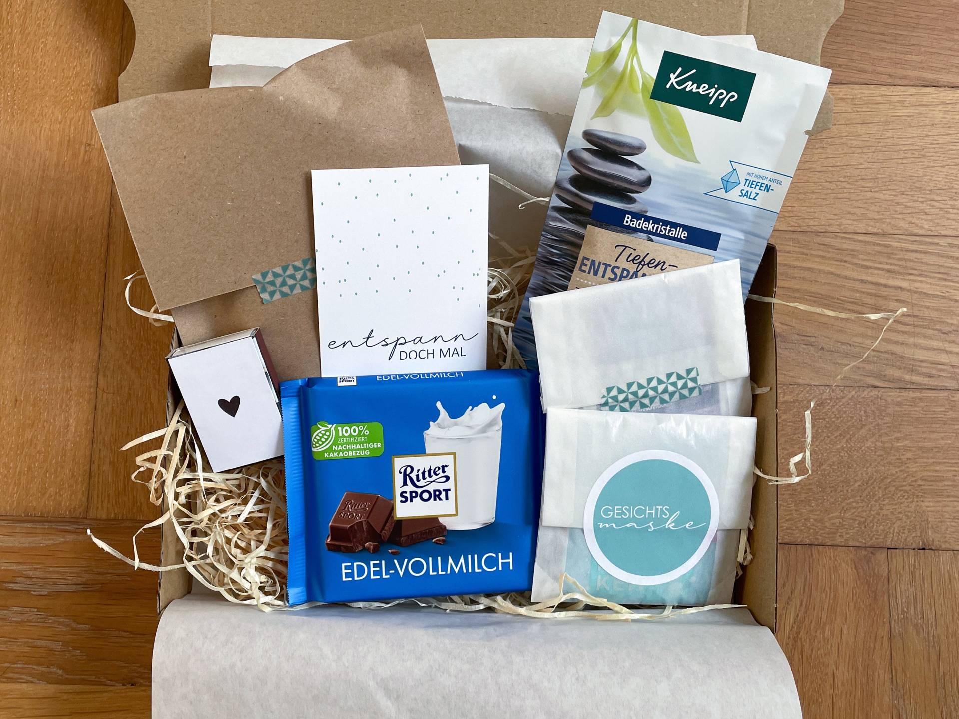 Geschenkset „Entspann Doch Mal" Geschenkset „Entspann Doch Mal" von Etsy - Piahontasdesign