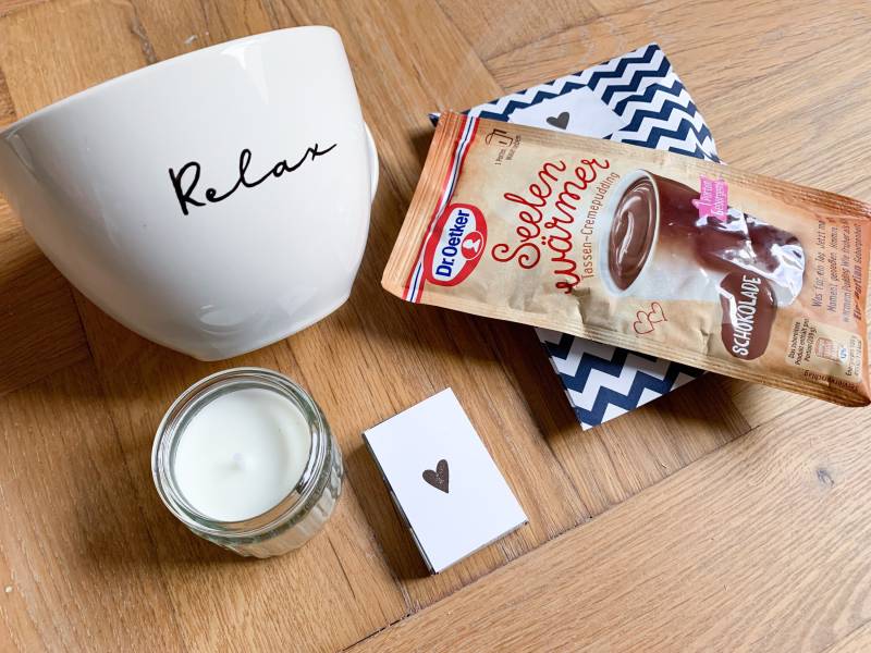 Seelenwärmer Set | Relax Tasse Geschenk Seelenwärmer Set | Relax Tasse Geschenk von Etsy - Piahontasdesign