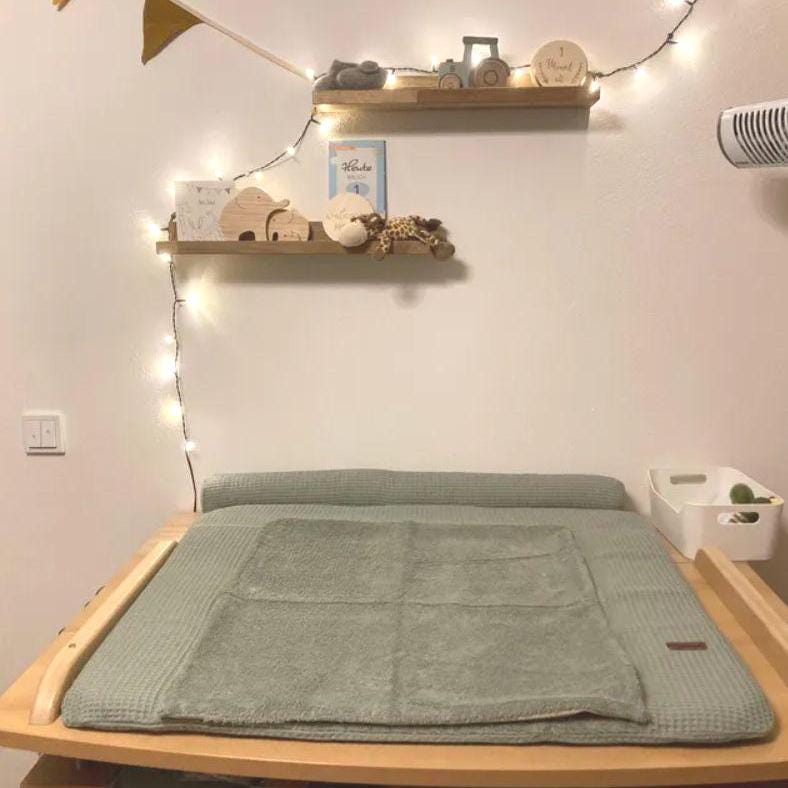 Bezug Für Die Wickelauflage Verschiedenen Größen Und Farben Wickeltischauflage Wickelunterlage Wickeltisch Wickelauflagenbezug Überzug von Etsy - PinkCloudsBabyShop