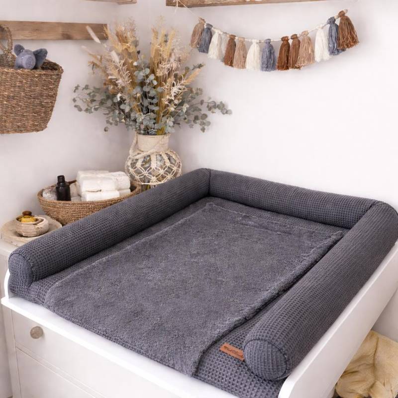 Bezug Für Die Wickelauflage in Verschiedenen Größen | Hellbeige Wickeltischauflage Wickelunterlage Wickeltisch Wickelauflagenbezug von Etsy - PinkCloudsBabyShop