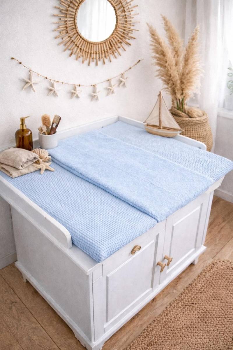 Bezug Für Die Wickelauflage in Verschiedenen Größen Und Farben Wickeltischauflage Wickelunterlage Wickeltisch Wickelauflagenbezug Baby von Etsy - PinkCloudsBabyShop