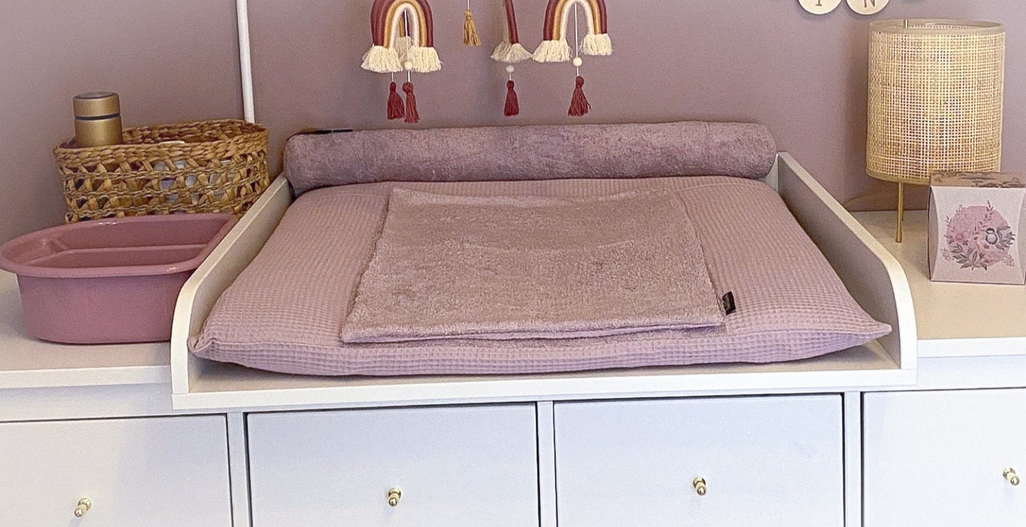 Bezug Für Die Wickelauflage in Verschiedenen Größen Und Farben Wickeltischauflage Wickelunterlage Wickeltisch Wickelauflagenbezug Baby von Etsy - PinkCloudsBabyShop