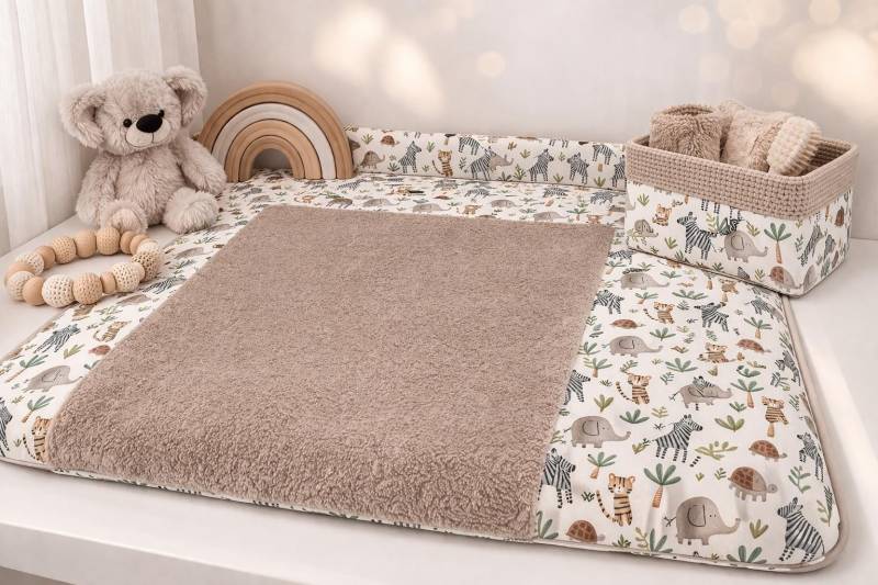 Bezug Für Wickelauflage Savannin Verschiedenen Größen Wickeltischauflage Wickelauflagenbezug Überzug Set Baby von Etsy - PinkCloudsBabyShop