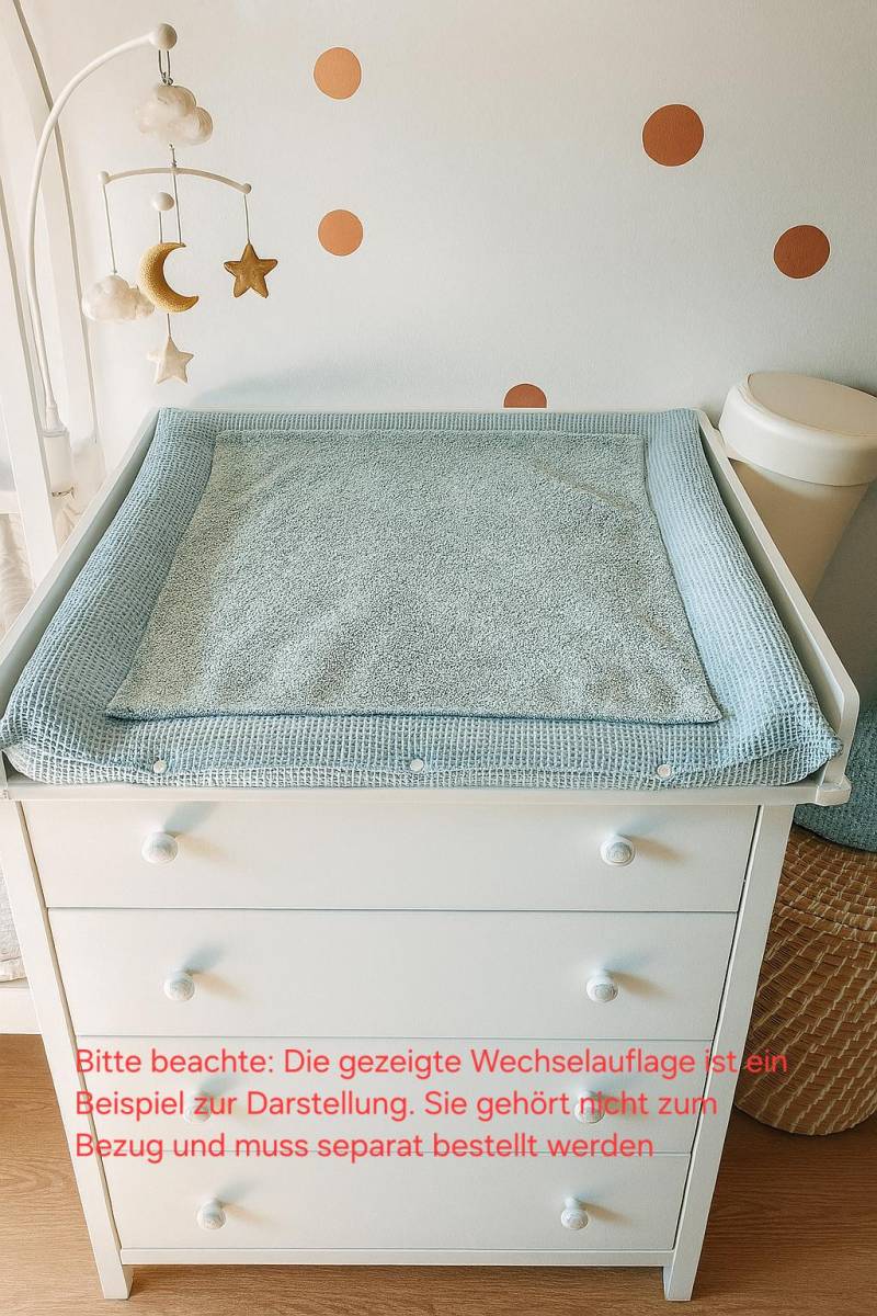 Bezug Für Wickelauflage Vädra - Keilauflage in Vielen Farben | Wickelunterlage Wickelauflagenbezug Wickeltisch Baby von Etsy - PinkCloudsBabyShop