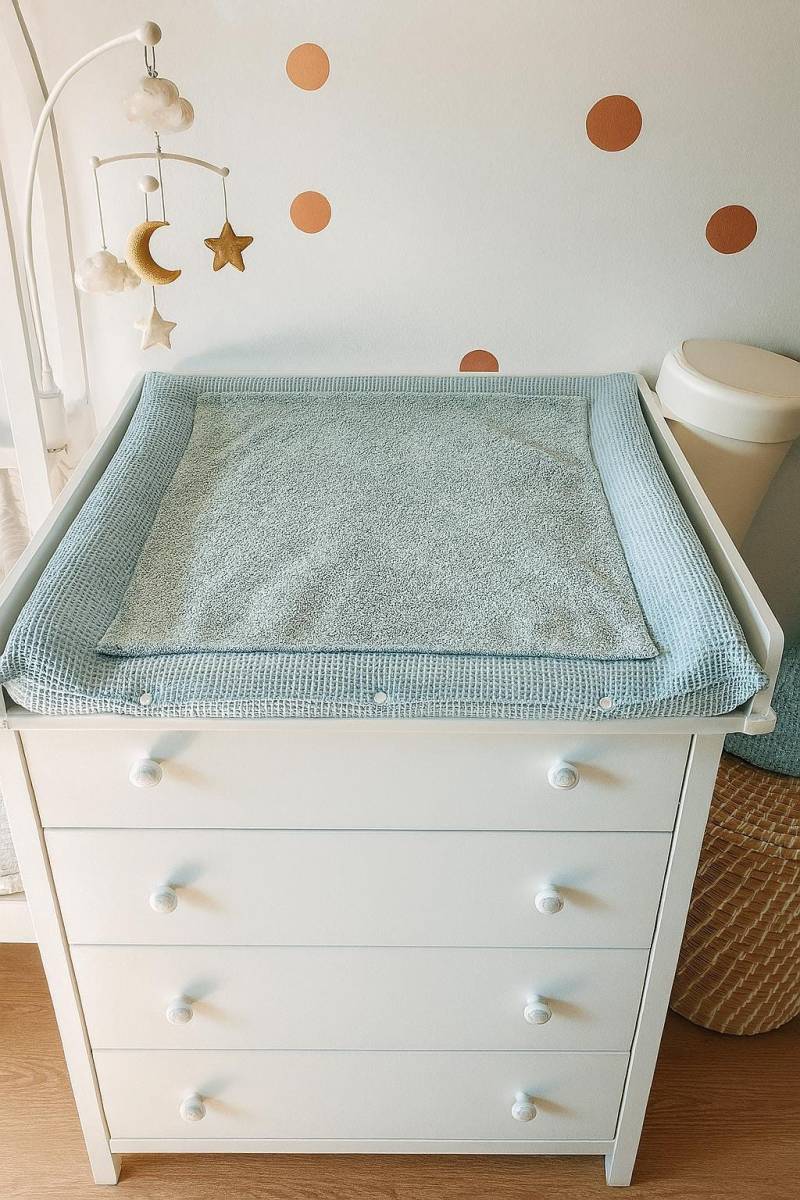 Bezug Für Wickelauflage Vädra - Keilauflage in Vielen Farben | Wickelunterlage Wickelauflagenbezug Wickeltisch von Etsy - PinkCloudsBabyShop
