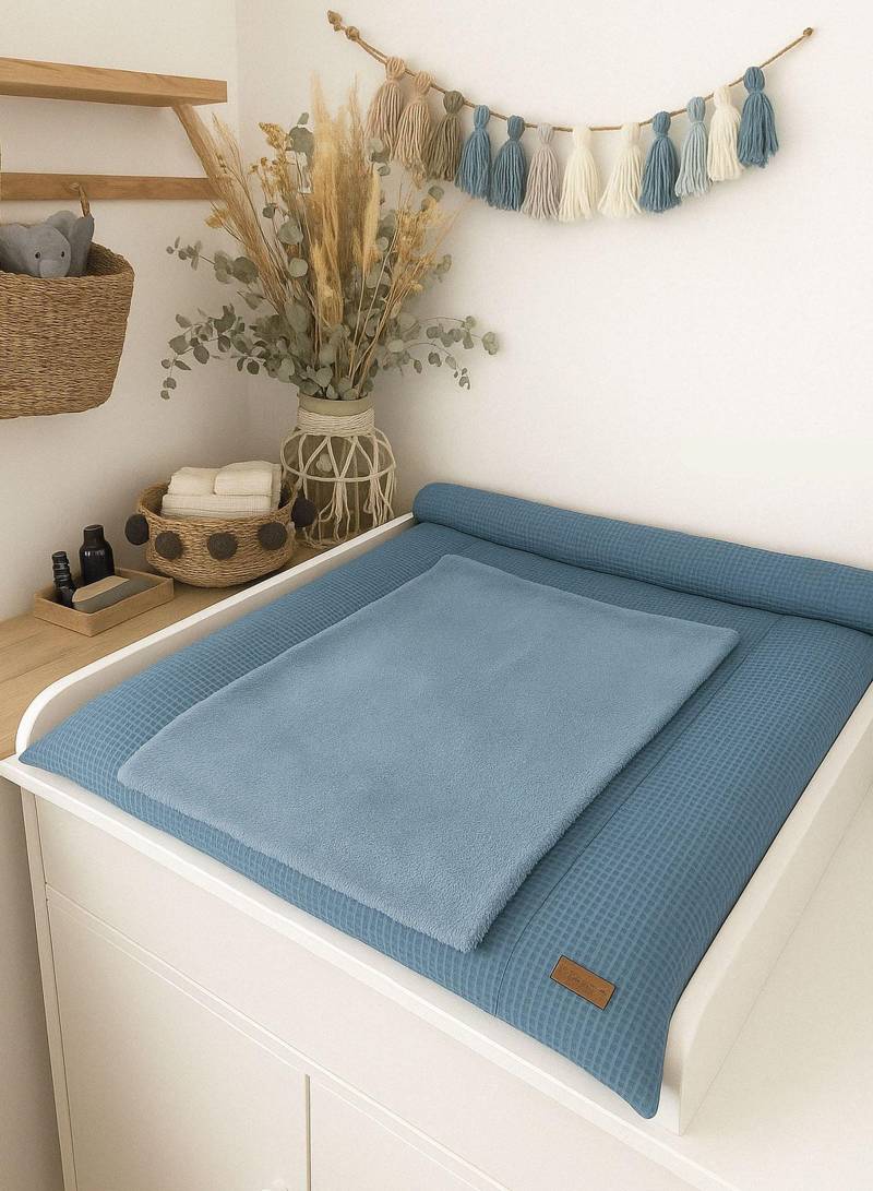 Bezug Für Wickelauflage in Verschiedenen Größen & Farben Wickeltischauflage Wickelauflagenbezug Überzug Set Baby von Etsy - PinkCloudsBabyShop