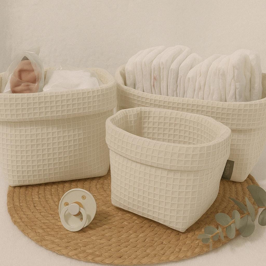 Utensilo Körbchen | Wickeltisch Utensilos Aufbewahrungskörbchen Wickeltischkörbchen Stoffkörbchen Utensilo Körbchen | Wickeltisch Utensilos Aufbewahrungskörbchen Wickeltischkörbchen Stoffkörbchen von Etsy - PinkCloudsBabyShop