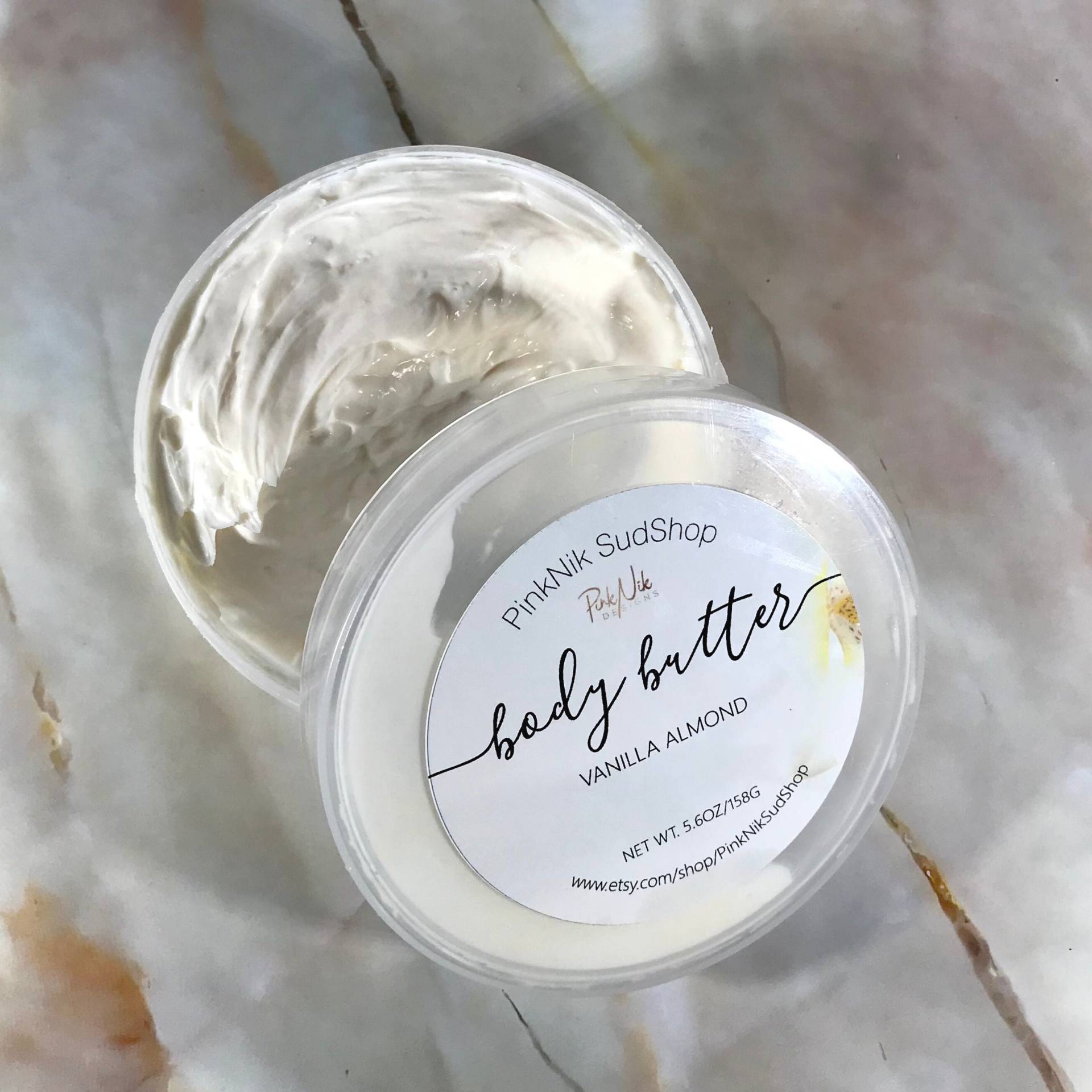 Vanille Mandel Körperbutter Vanille Mandel Körperbutter von Etsy - PinkNikSudShop