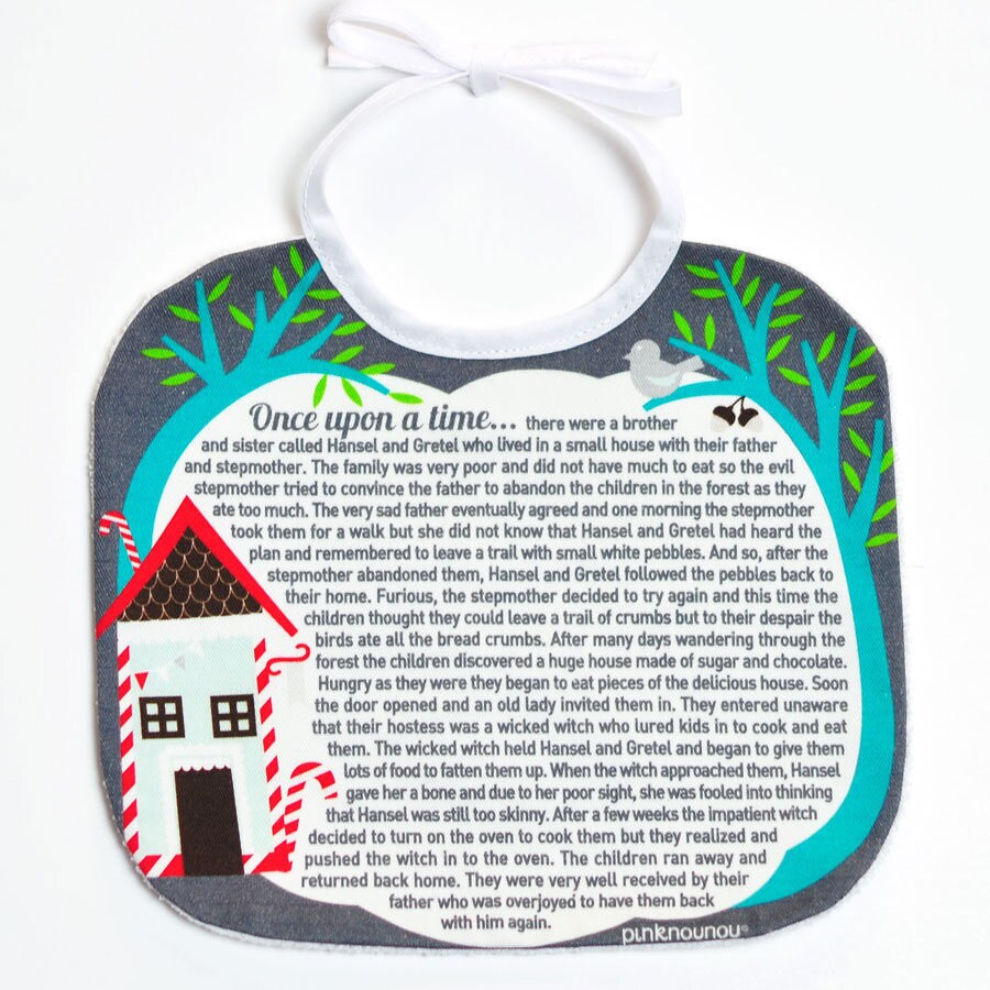 Babylätzchen Mit Hänsel & Gretel Märchen von Etsy - PinkNounou