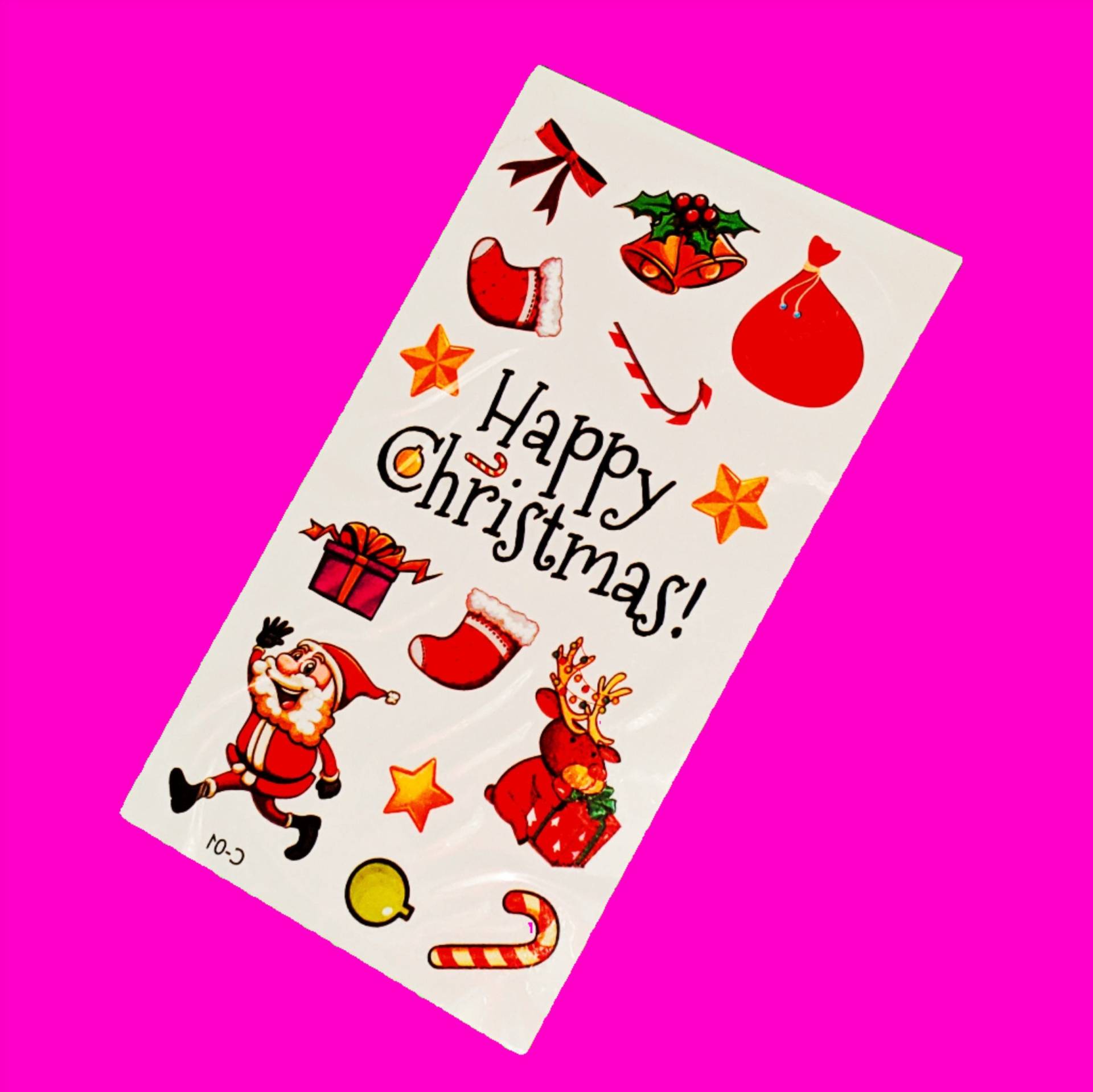 Frohe Weihnachten Weihnachtsmann Schneemann Rentier Elfe Party Geschenke Wald Freunde Gemischt Mehrfarbiges Temporäres Tattoo - Weitere Styles Frohe Weihnachten Weihnachtsmann Schneemann Rentier Elfe Party Geschenke Wald Freunde Gemischt Mehrfarbiges Temporäres Tattoo - Weitere Styles von Etsy - PinkSkullCA