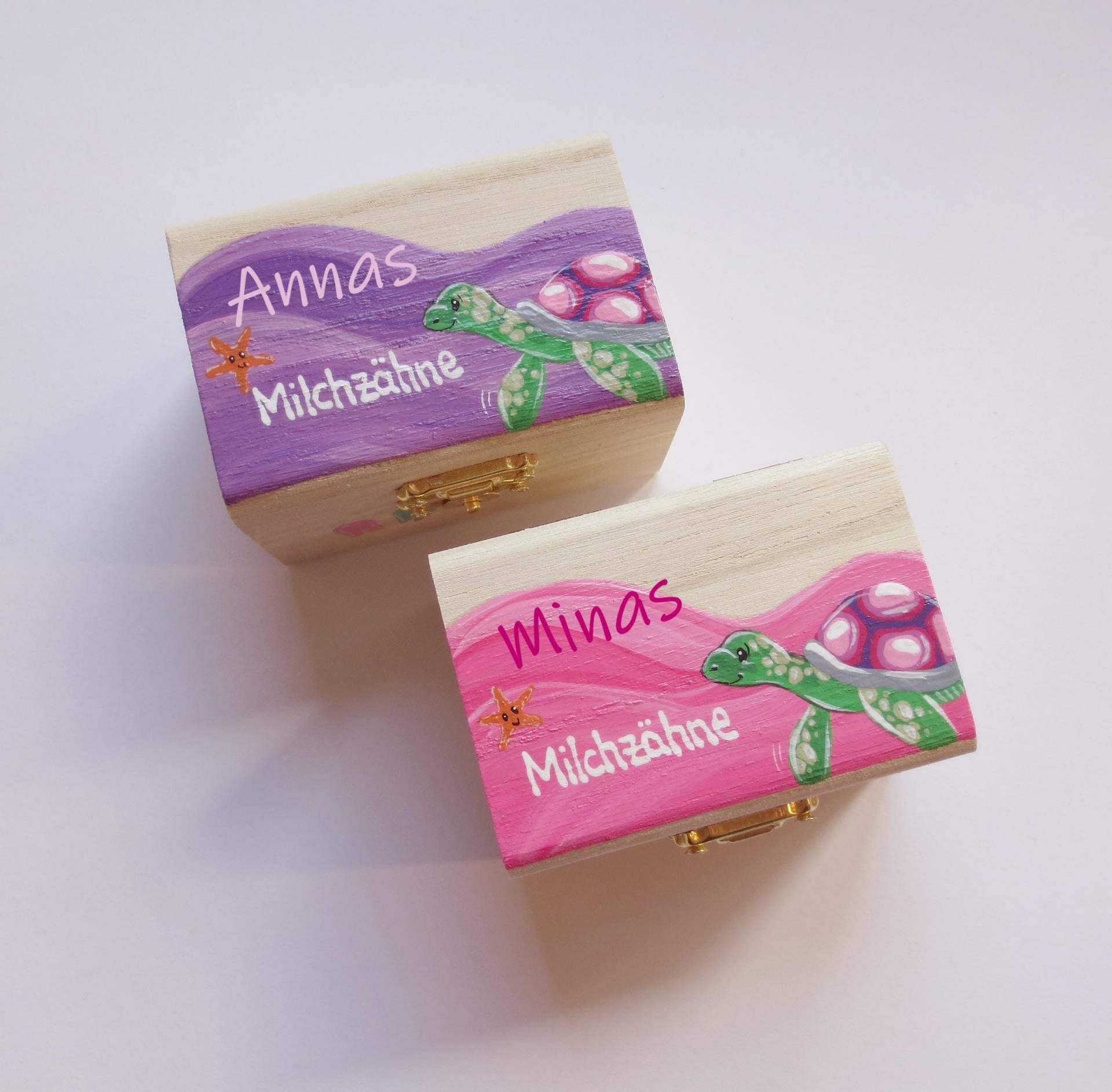 Milchzahndose "Schildkröte", Zahndose, Milchzähne, Aufbewahrung Erste Zähne von Etsy - Pinselstuebchen