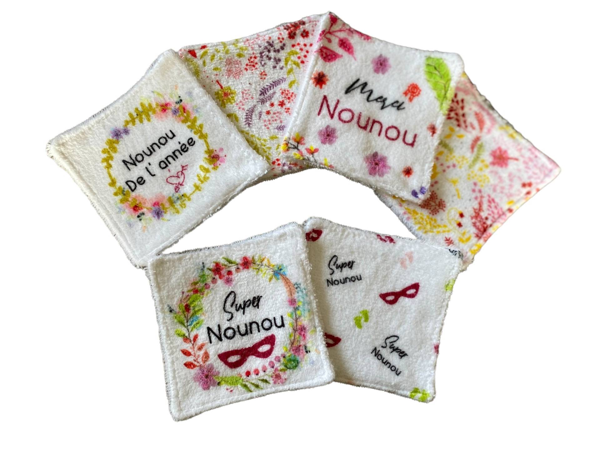 Beutel - Waschbare Tücher Make-Up-Entferner-Pads Für Kindermädchen/Tagesmutter Beutel - Waschbare Tücher Make-Up-Entferner-Pads Für Kindermädchen/Tagesmutter von Etsy - Piqueetfantaisie