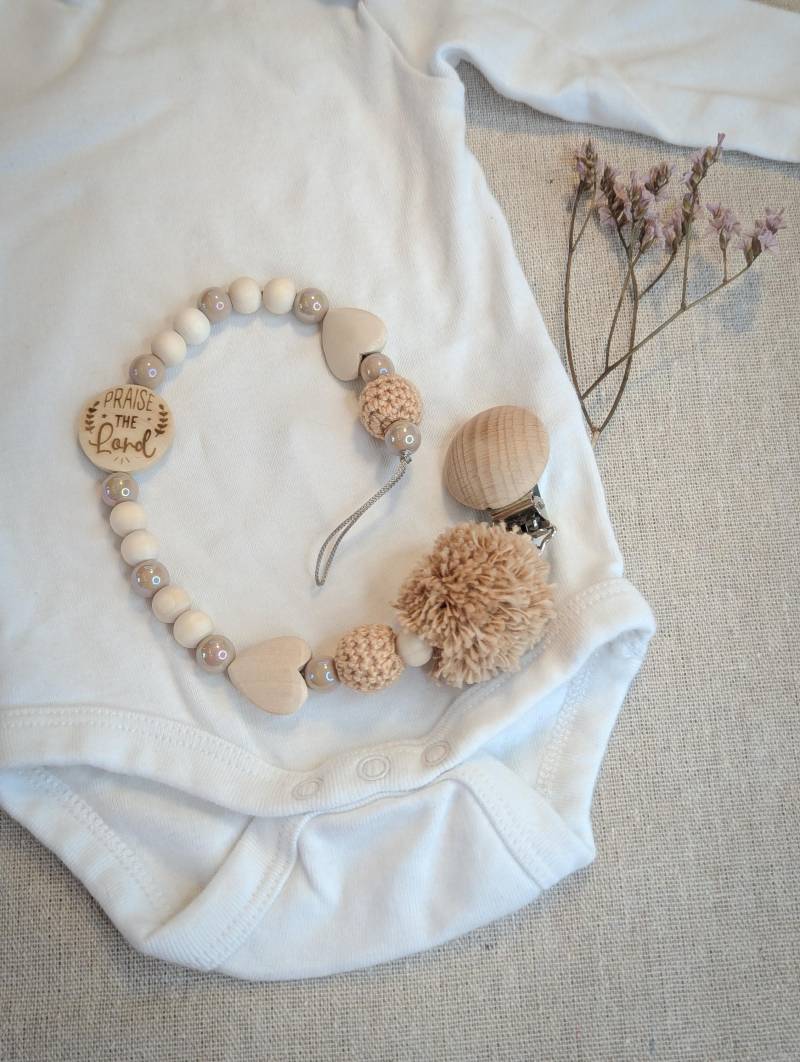 Schnullerkette - Christlich || Praise The Lord I Am Blessed Loved Geliebt & Gesegnet Glory To God Schnullerkette - Christlich || Praise The Lord I Am Blessed Loved Geliebt & Gesegnet Glory To God von Etsy - PixelIdee