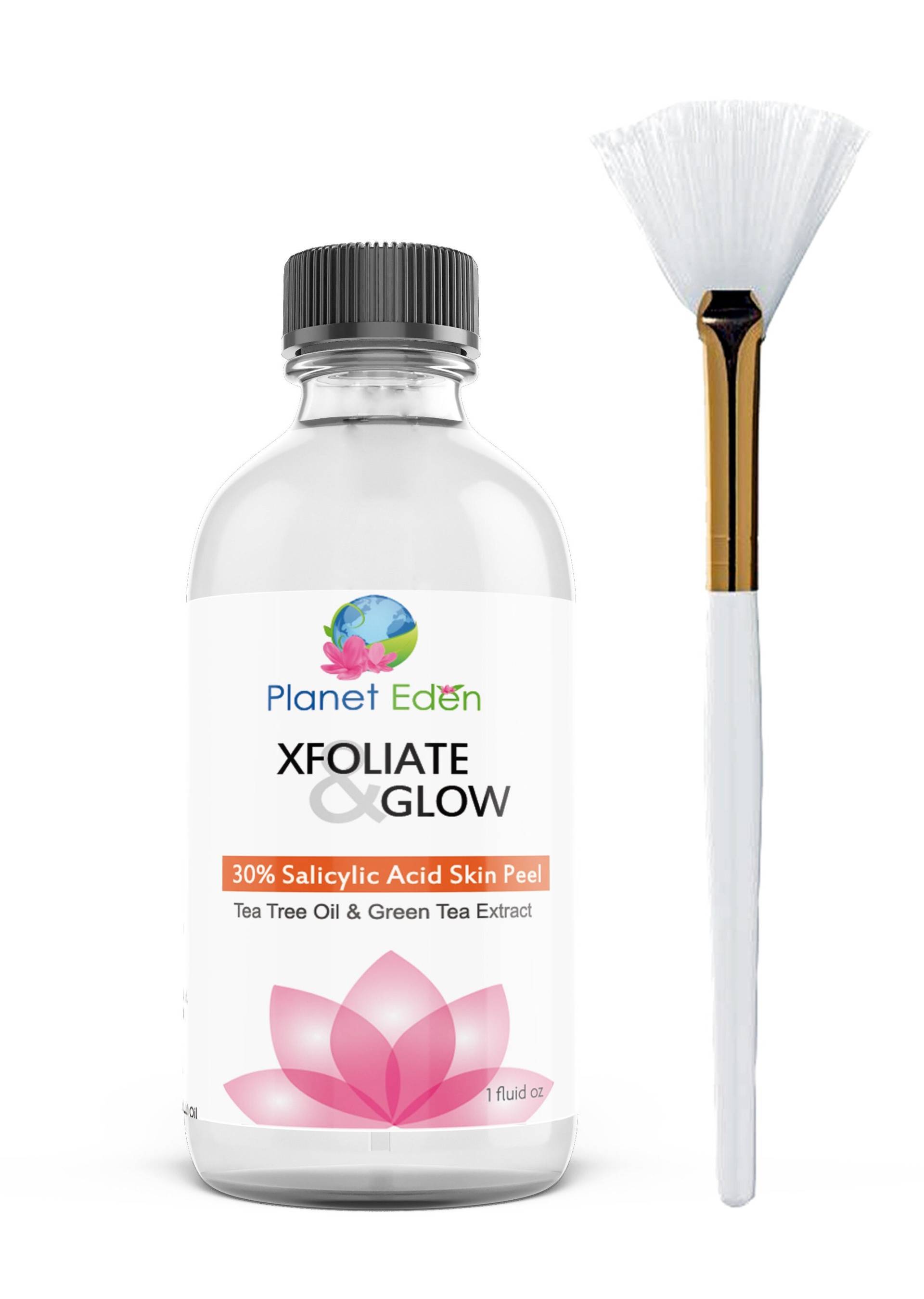 Salicylsäurepeeling Mit Milchsäure, Grünteeextrakt Und Teebaumöl Sowie Fächerbürste Salicylsäurepeeling Mit Milchsäure, Grünteeextrakt Und Teebaumöl Sowie Fächerbürste von Etsy - PlanetEden