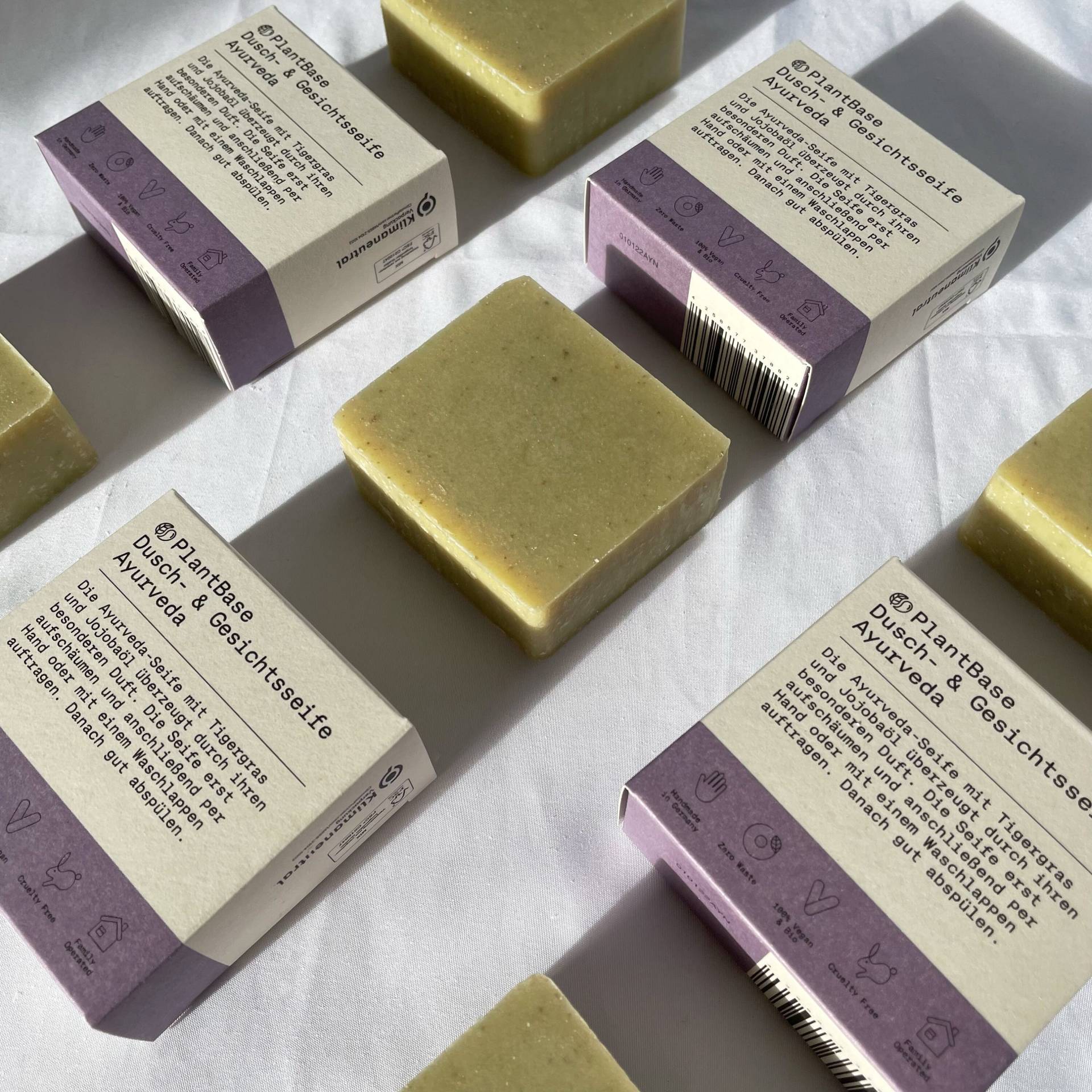 Dusch-Gesichtsseife Ayurveda - Zero Waste, 100% Vegan & Bio, Naturkosmetik, Handmade in Germany Dusch-Gesichtsseife Ayurveda - Zero Waste, 100% Vegan & Bio, Naturkosmetik, Handmade in Germany von Etsy - PlantBaseGmbH
