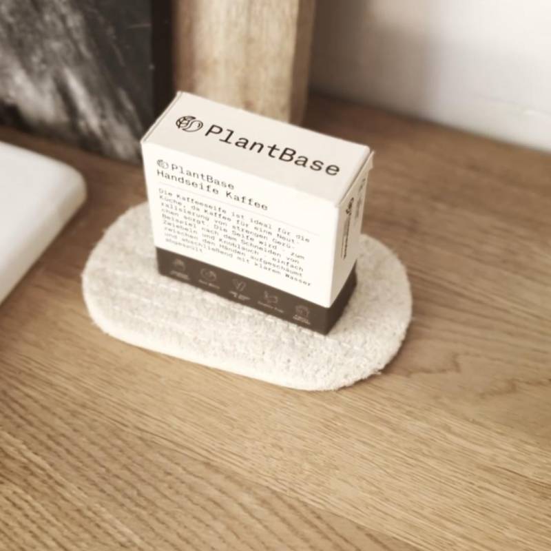 Handseife Kaffee - Zero Waste, 100% Vegan & Bio, Naturkosmetik, Handmade in Germany von Etsy - PlantBaseGmbH