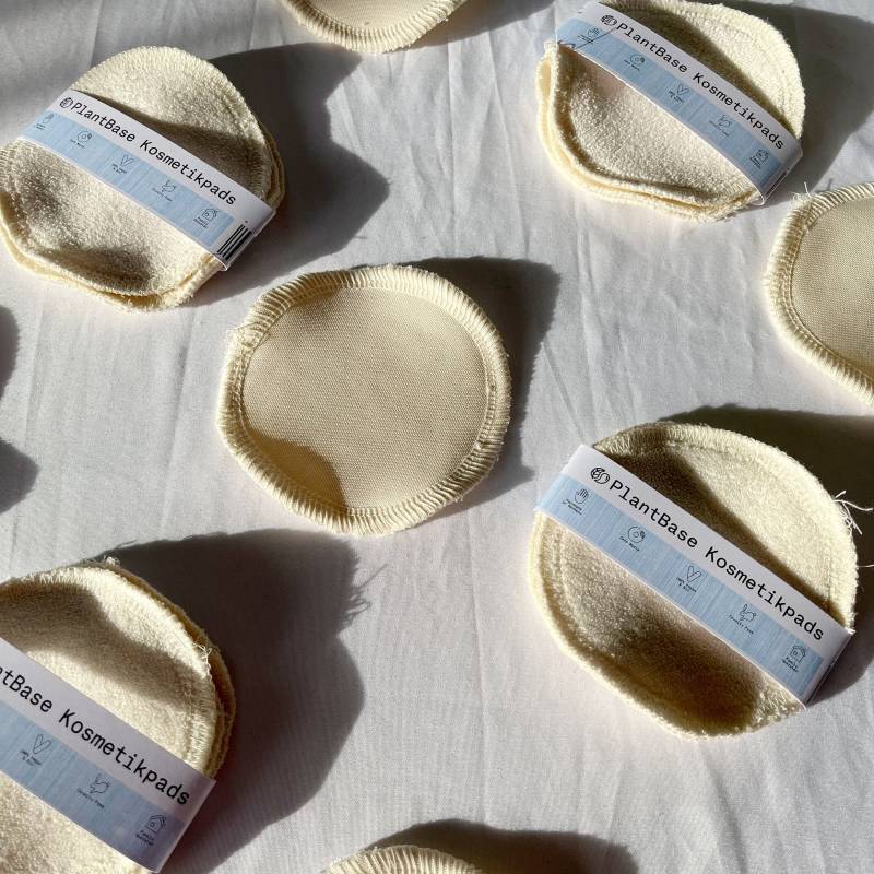 Wiederverwendbare Kosmetik Pads Zum Abschminken Und Zur Gesichts Reinigung | Bio & Vegan Handgemacht in Deutschland Ohne Plastik von Etsy - PlantBaseGmbH