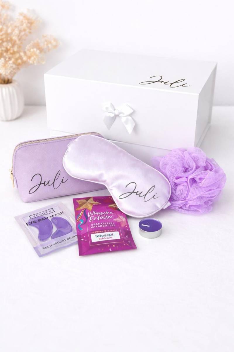 Wellness Geschenkbox Personalisiert, Abschiedsgeschenk Kollegin Wellnessgeschenk Geburtstag, Self Care von Etsy - Plotterbird