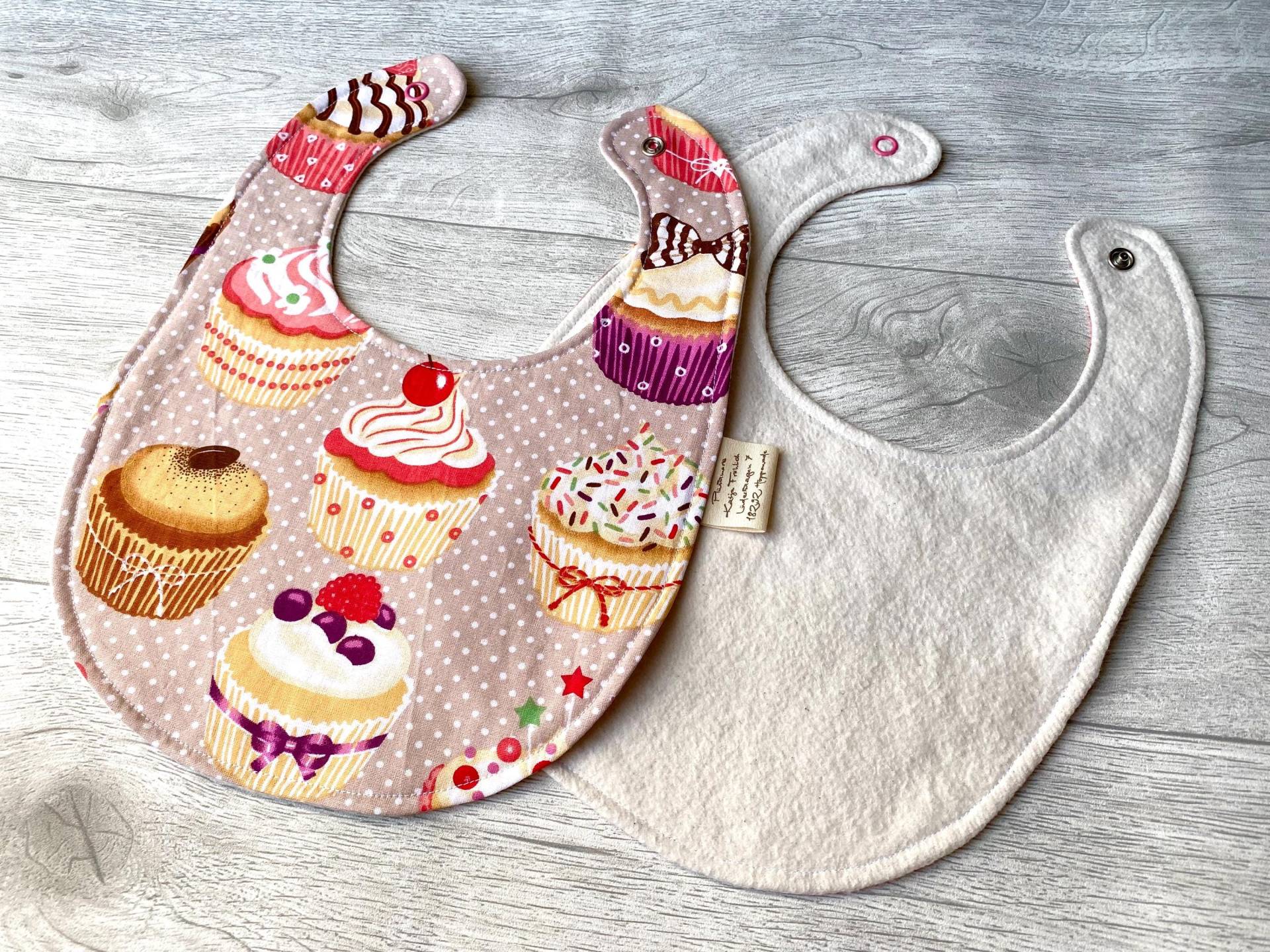 Lätzchen Cupcakes 2Er Pack von Etsy - PlueschmorsKF