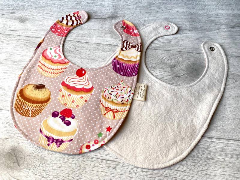 Lätzchen Cupcakes 2Er Pack von Etsy - PlueschmorsKF