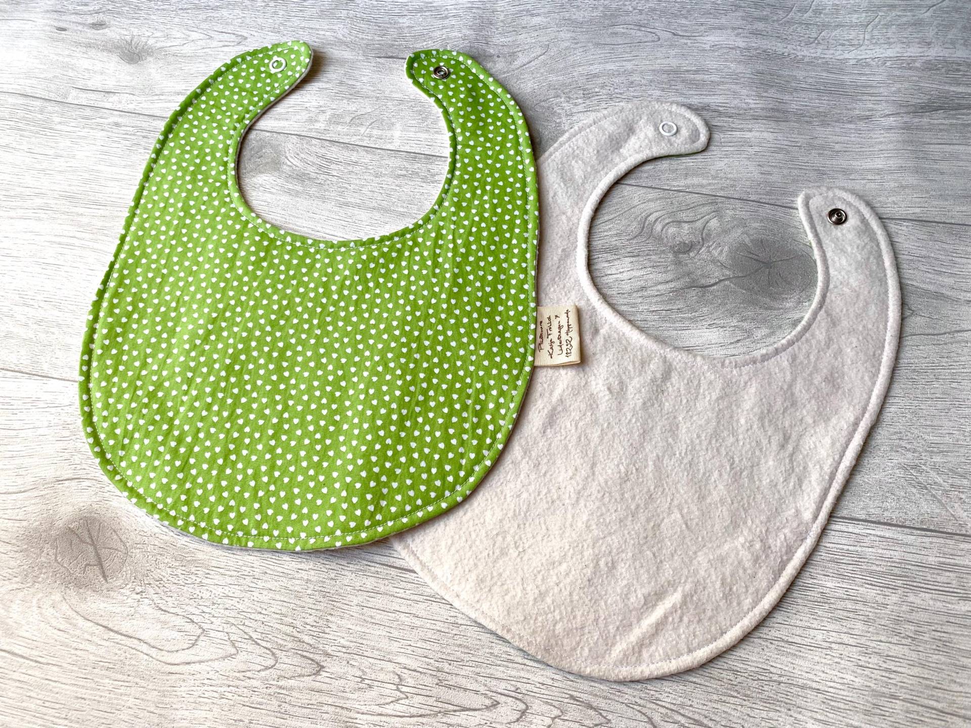 Lätzchen Kleine Herzen 2Er Pack von Etsy - PlueschmorsKF