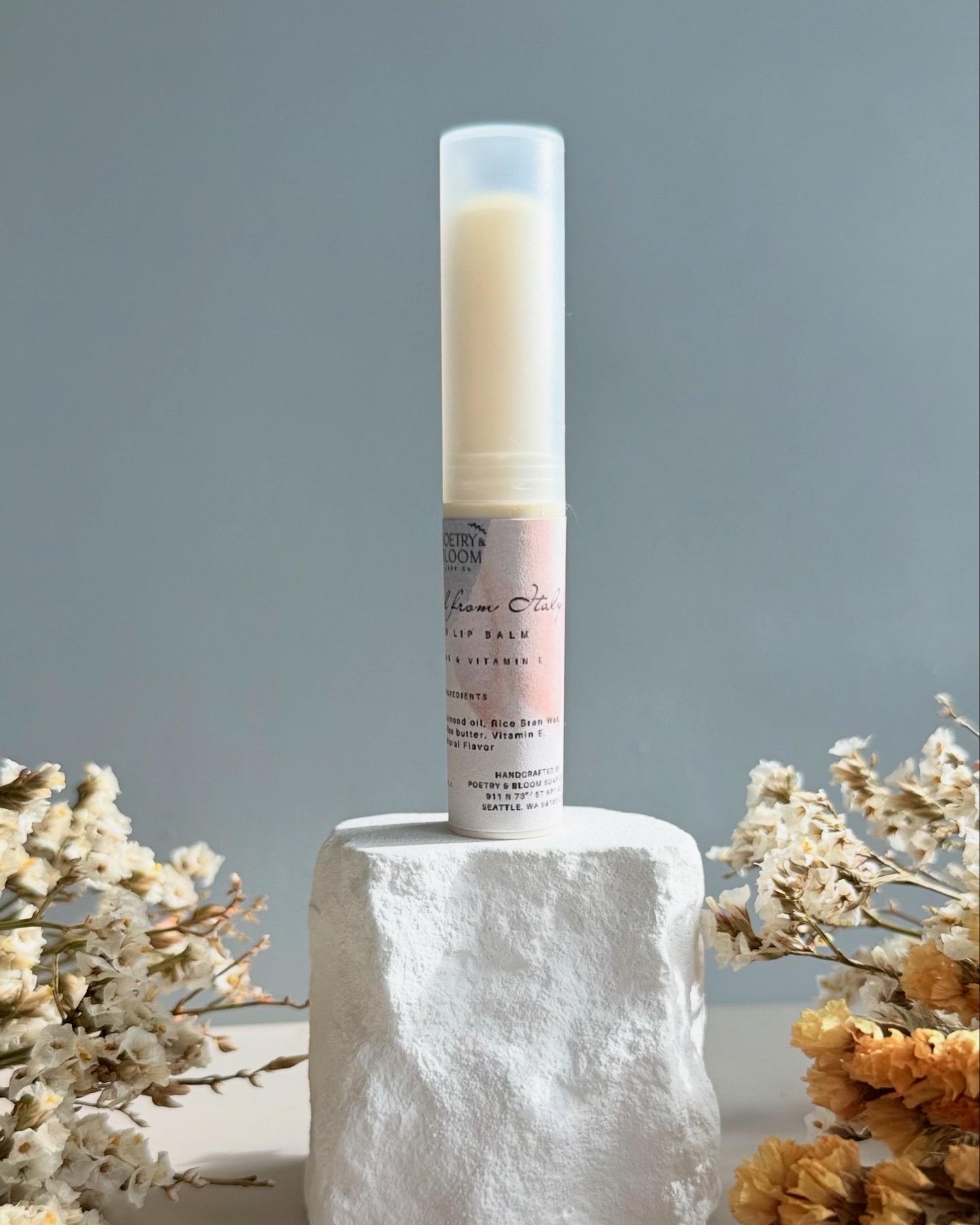 Veganer Lippenbalsam | Pflanzlich Handflächenfrei Vitamin E von Etsy - PoetryandBloom
