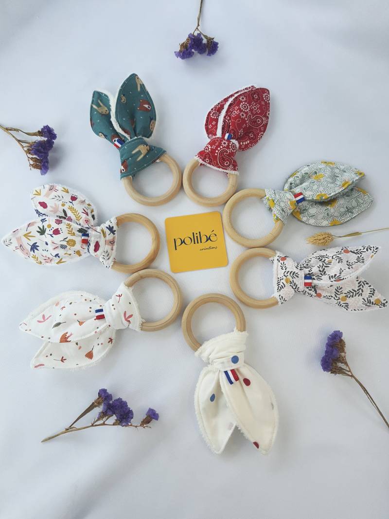 Babyrassel/Beißring von Etsy - Polibe