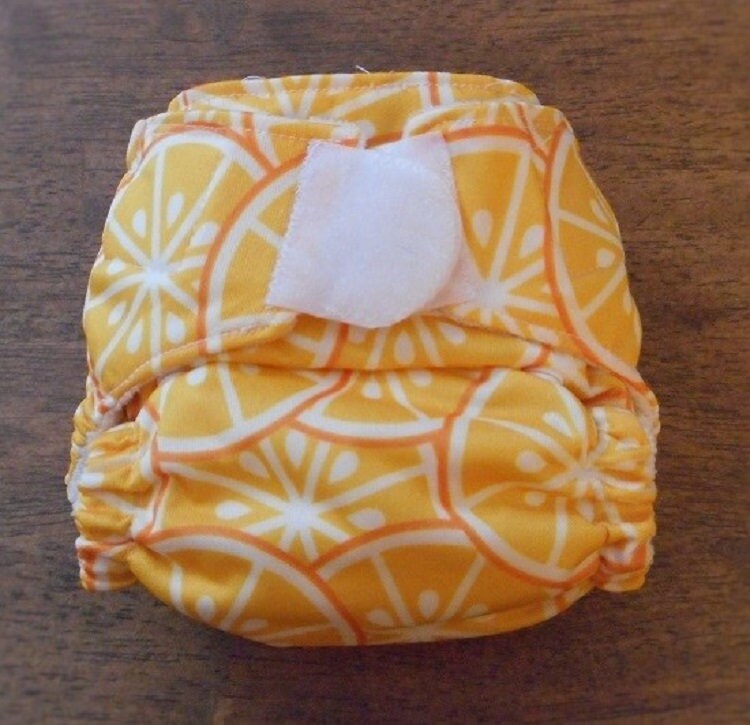 Orangen Neugeborenen Aio Windel von Etsy - PoopsnGigglesDiapers