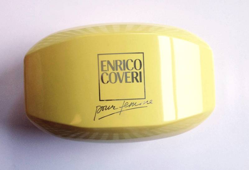 Vintage Enrico Coveri Puder Box - Große Kosmetik Behälter von Etsy - PortugueseVintage