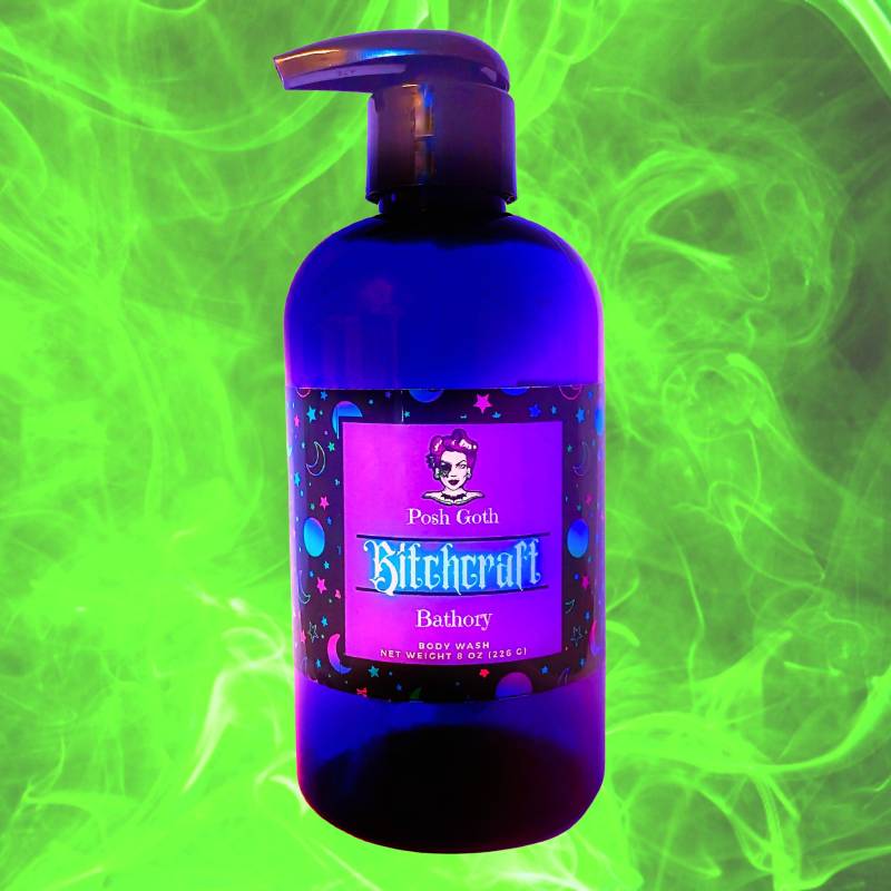 Witchcraft Body Wash - Schwarzkirsche Und Blutorange | Witchy Bad Gothic Beauty Duschgel von Etsy - PoshGothStore