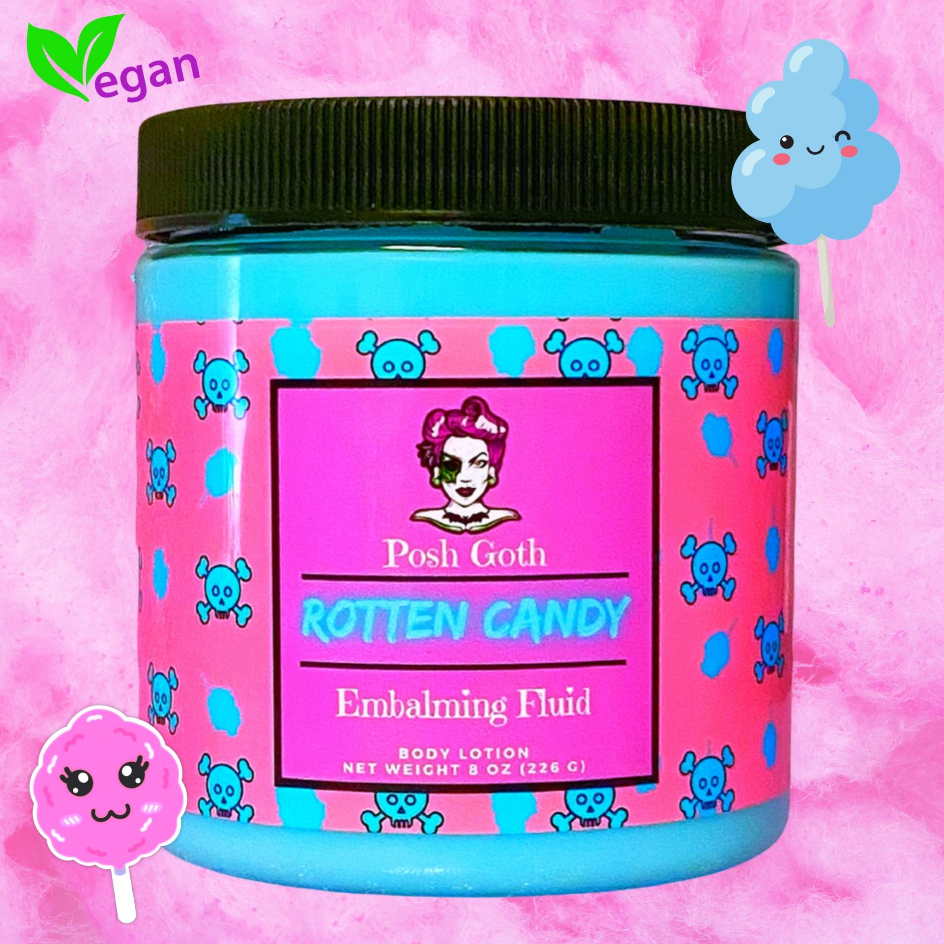 Rotten Candy Body Lotion | Cotton Candy Beere Vanille Duft Gothic Hautpflege Gourmand Posh Goth Bad & Körper Rotten Candy Body Lotion | Cotton Candy Beere Vanille Duft Gothic Hautpflege Gourmand Posh Goth Bad & Körper von Etsy - PoshGothStore