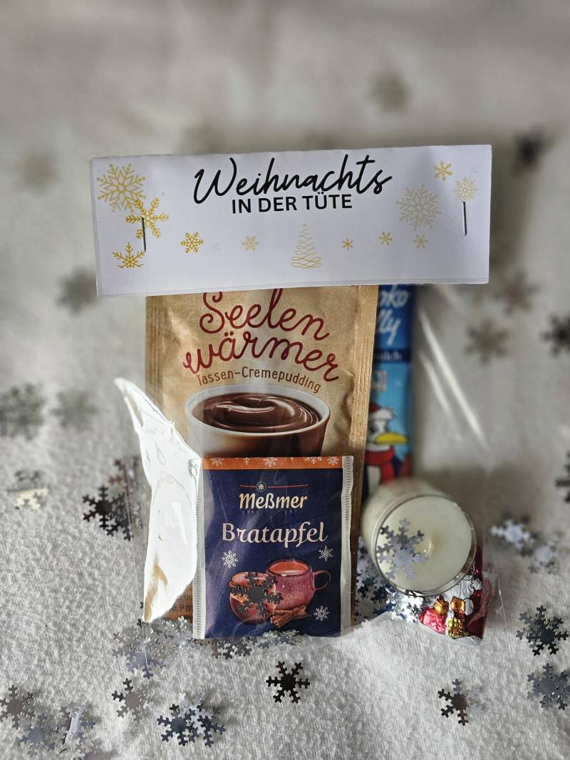Kleine Geschenktüten/Weihnachten To Go/Wohlfühlgeschenk Winterzeiten/ Freundschaftstüte/Weihnachtsgeschenk /Adventsgeschenk/ 2 Varianten Kleine Geschenktüten/Weihnachten To Go/Wohlfühlgeschenk Winterzeiten/ Freundschaftstüte/Weihnachtsgeschenk /Adventsgeschenk/ 2 Varianten von Etsy - PoshyGiftbox