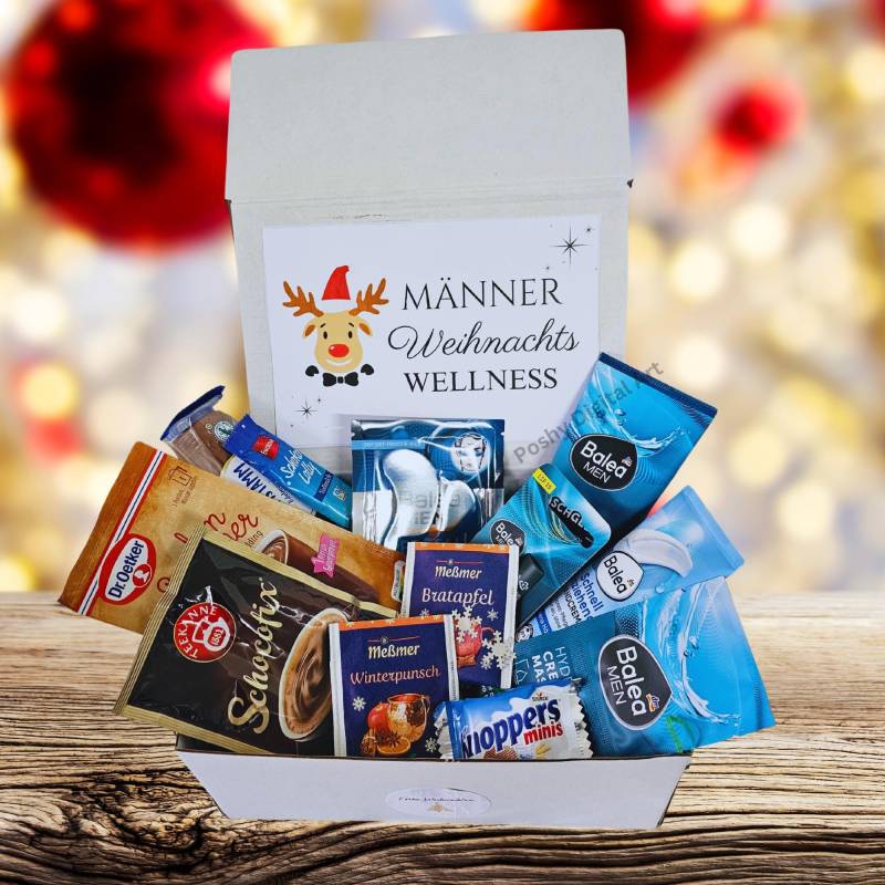 Männer Wellnessbox Personalisiert/Geschenk Für Weihnachten/Wellness Set Freund/Pflege Box/Papa/Bruder/Adventsbox/Nikolaus/Wohlfühl Männer Wellnessbox Personalisiert/Geschenk Für Weihnachten/Wellness Set Freund/Pflege Box/Papa/Bruder/Adventsbox/Nikolaus/Wohlfühl von Etsy - PoshyGiftbox