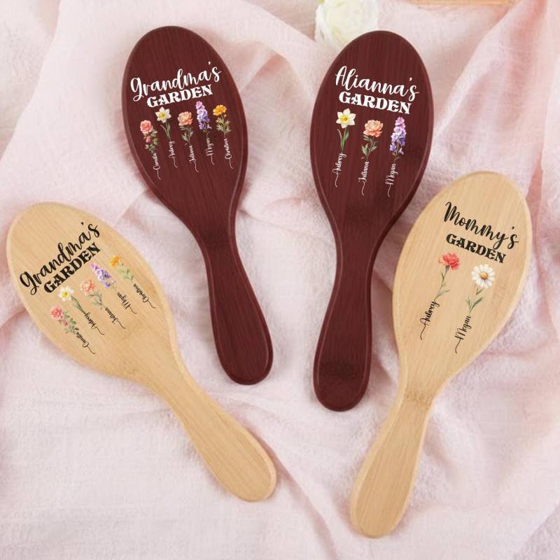 Personalisierter Geburtsblumen Holzkamm Haarkamm, Geschenk Für Mama, Nana Oder Oma Personalisierter Geburtsblumen Holzkamm Haarkamm, Geschenk Für Mama, Nana Oder Oma von Etsy - PotsdamPlazash