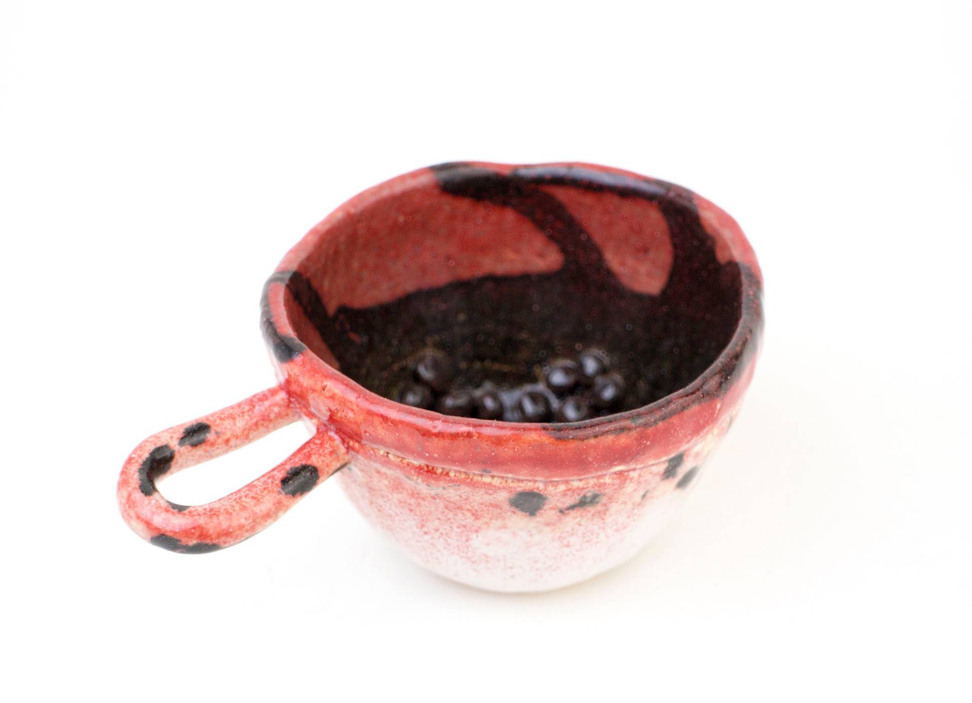 Rasierschale, Handgemachte Keramik Rasierschale Tasse, Rot, Runde Ornamente Geschenk Für Vater Rasierschale, Handgemachte Keramik Rasierschale Tasse, Rot, Runde Ornamente Geschenk Für Vater von Etsy - PotterAsh