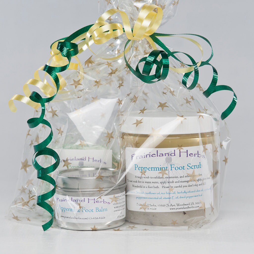 Leckerli Für Füße Geschenk-Set von Etsy - PrairielandHerbs