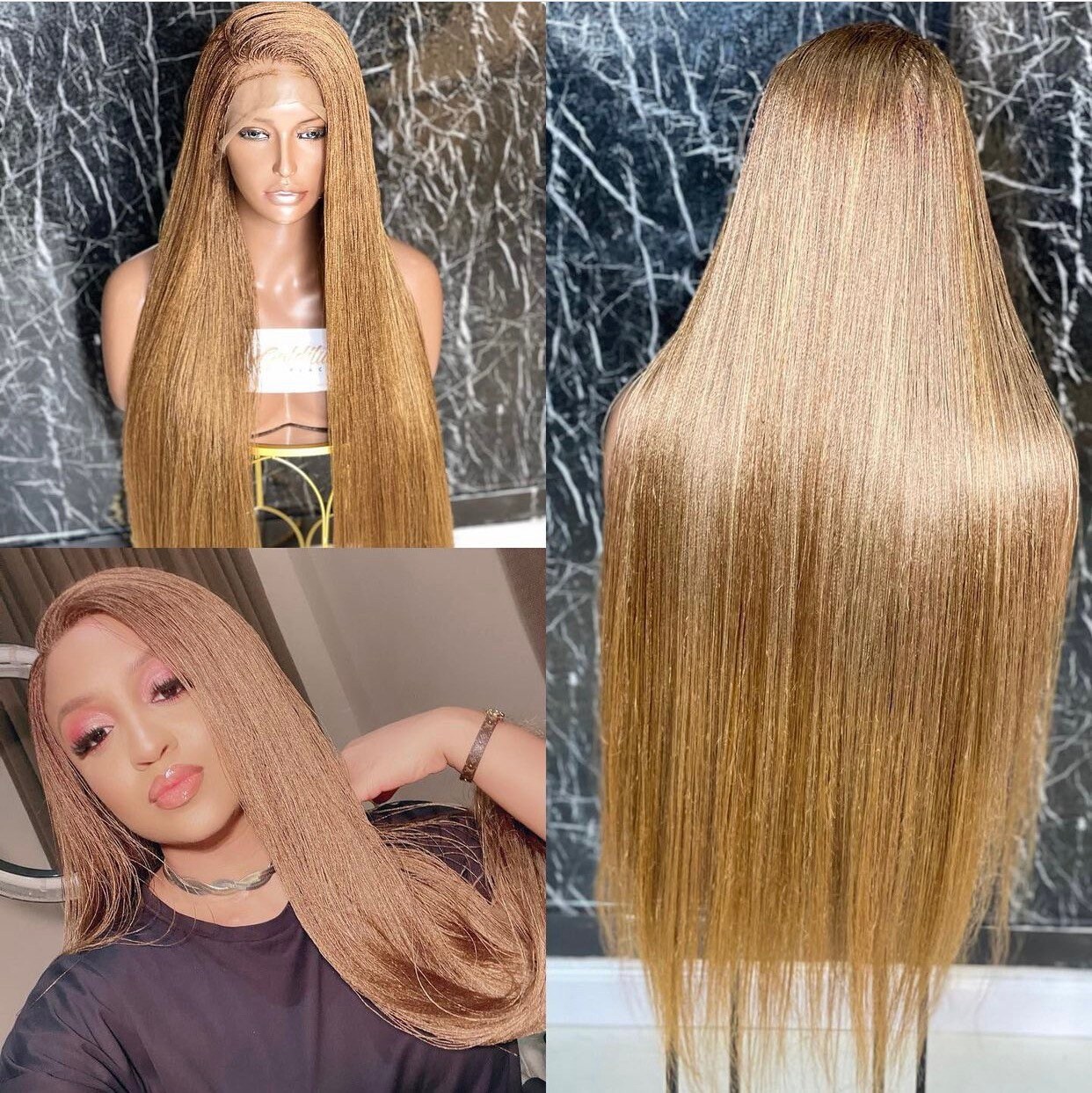 Micro Nadel Twist Perücke, Nano 1 Million Zöpfe, Schutzstil Für Schwarze Frauen, Senegalese Twist, Frauenperücke, African von Etsy - PreciouslyCrowned