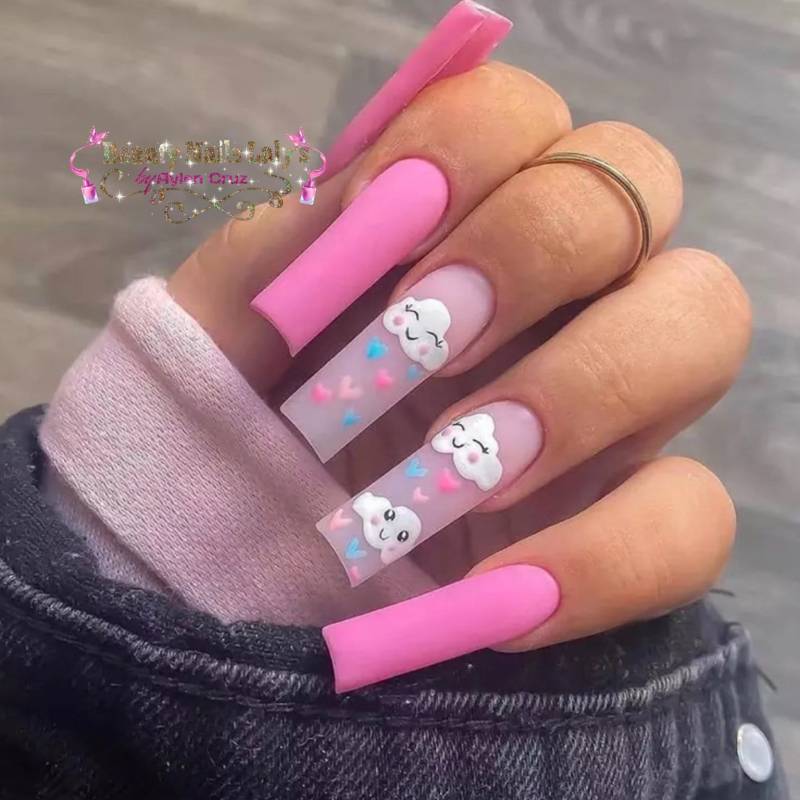 Pink Love/Weitermachen von Etsy - PressOnLalys