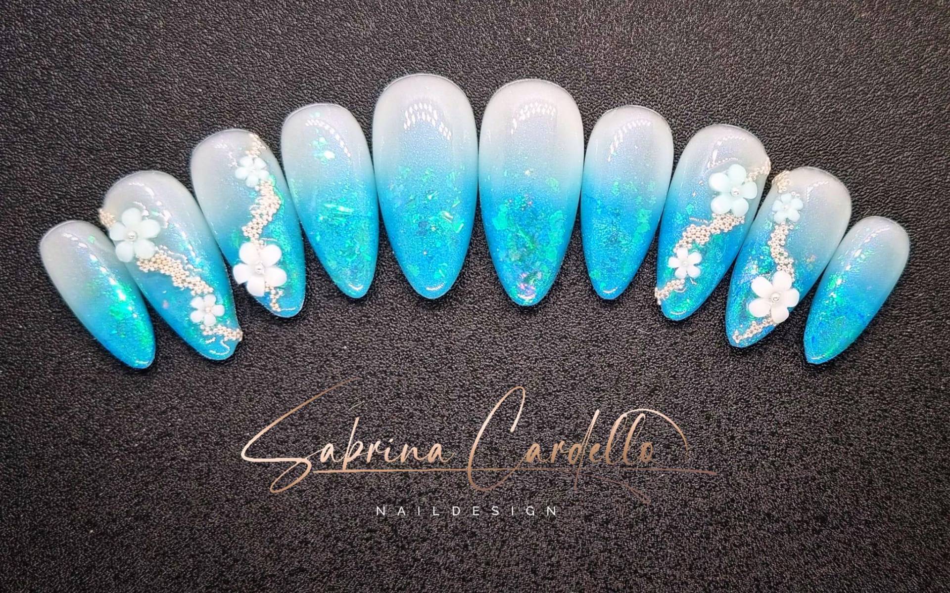 Flower Ocean in Verschiedenen Formen Und Längen Wiederverwendbare Press On Nails Flower Ocean in Verschiedenen Formen Und Längen Wiederverwendbare Press On Nails von Etsy - PressOnNailsSC