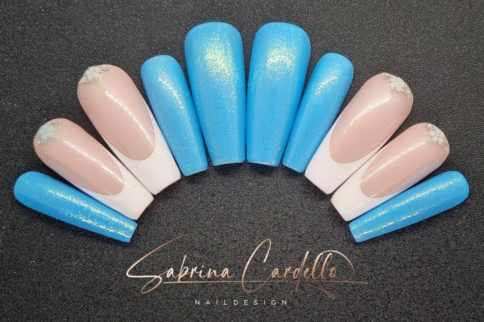 Glitter in The Sky in Verschiedenen Formen Und Längen Wiederverwendbare Press On Nails Glitter in The Sky in Verschiedenen Formen Und Längen Wiederverwendbare Press On Nails von Etsy - PressOnNailsSC