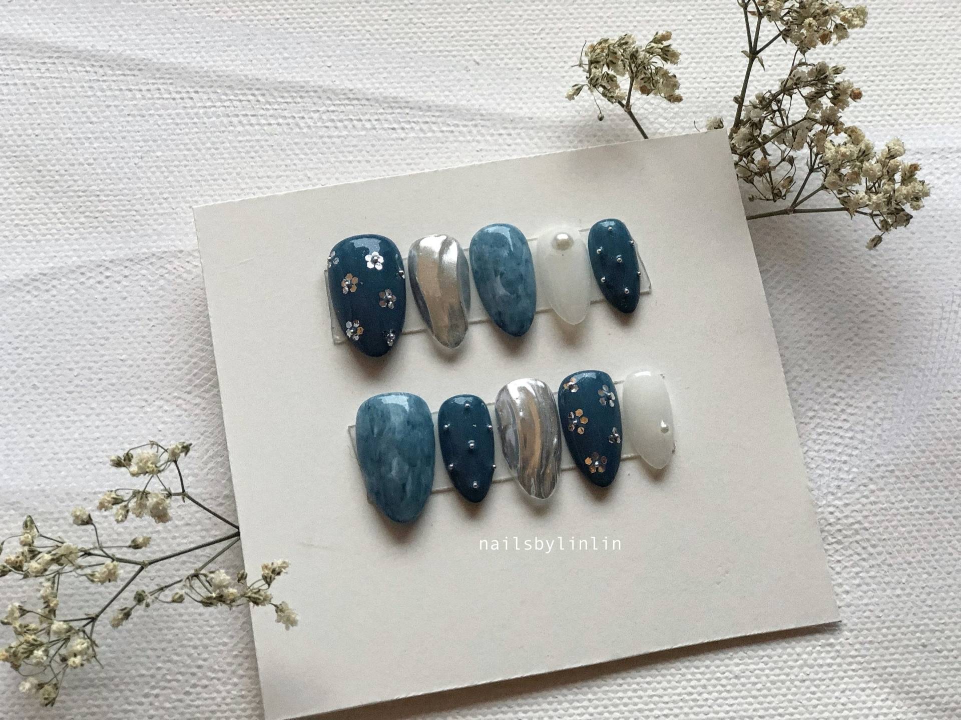 Press-On Nägel. Gelnägel. Asian Nailart Press-On Nägel. Gelnägel. Asian Nailart von Etsy - PressonNailsbyLinlin