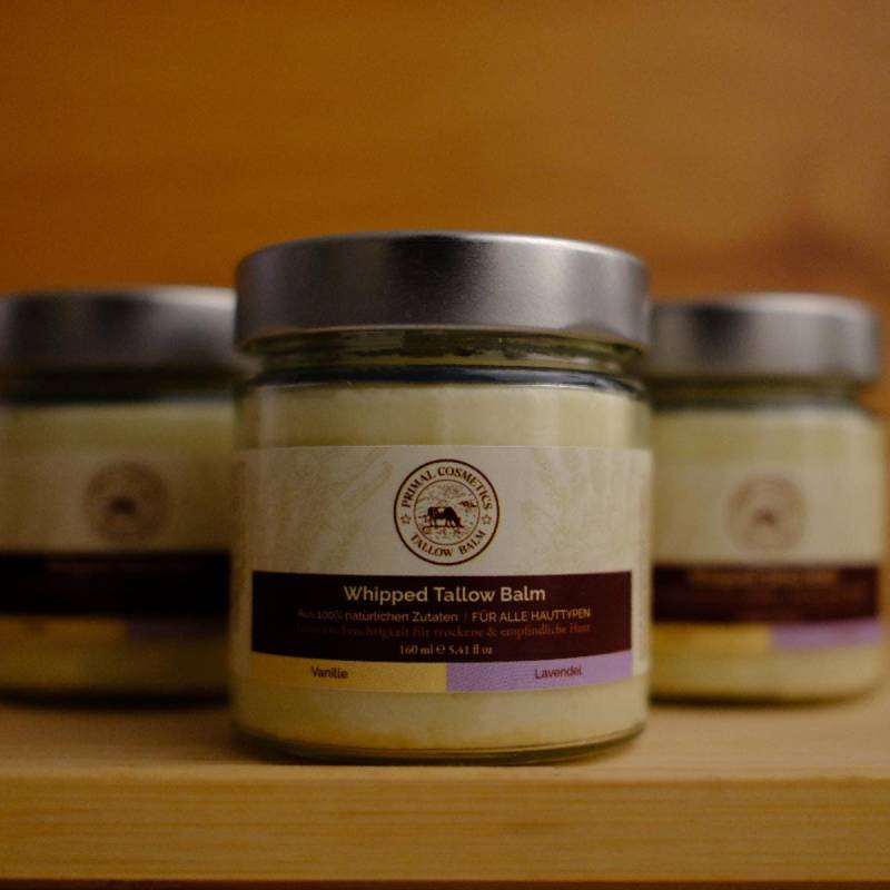 160Ml Geschlagene Rindertalgcreme | Whipped Tallow Balm Von Primal Cosmetics - 100% Grass-Fed, Natürlich Und Hautfreundlich von Etsy - PrimalCosmeticsDE