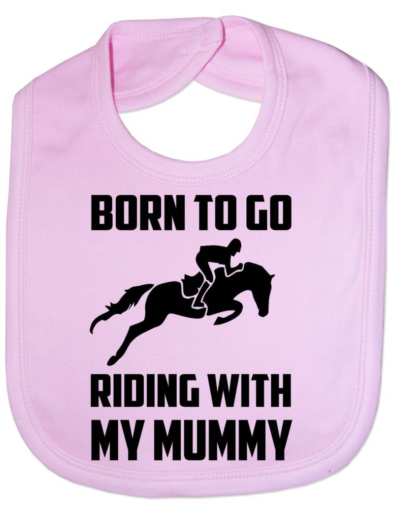 Born To Go Reiten Mit Mumie Pony Pferde Lustiges Futter-Bib Geschenk von Etsy - Print4ustore