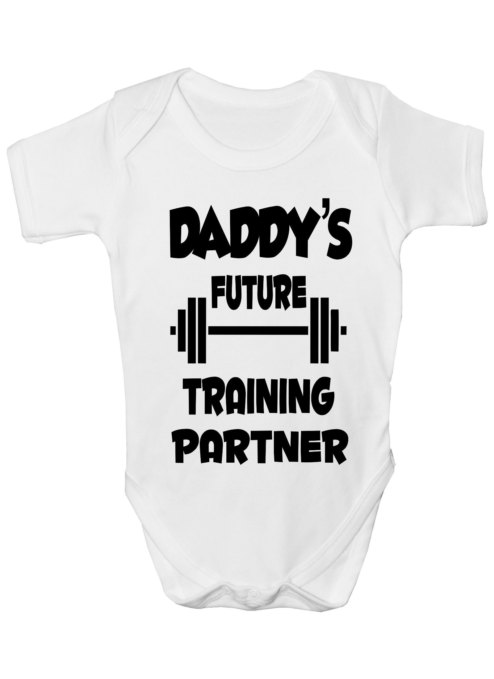 Daddy Es Future Training Partner Jungen Mädchen Baby Babygrow von Etsy - Print4ustore