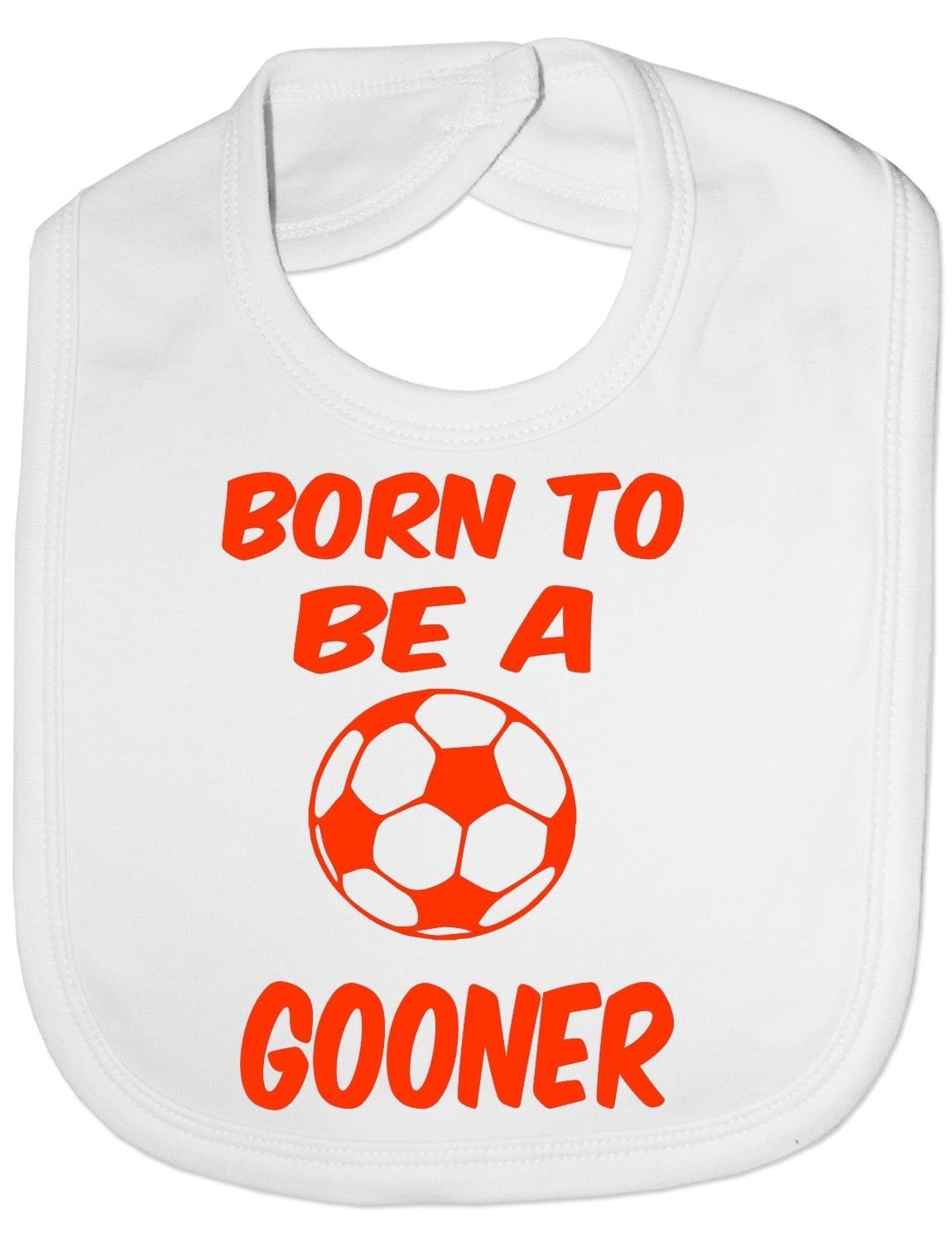Geboren, Um Ein Gooner Arsenal Lustige Baby Kleinkind Neugeborenen Lätzchen Geschenk Zu Sein von Etsy - Print4ustore